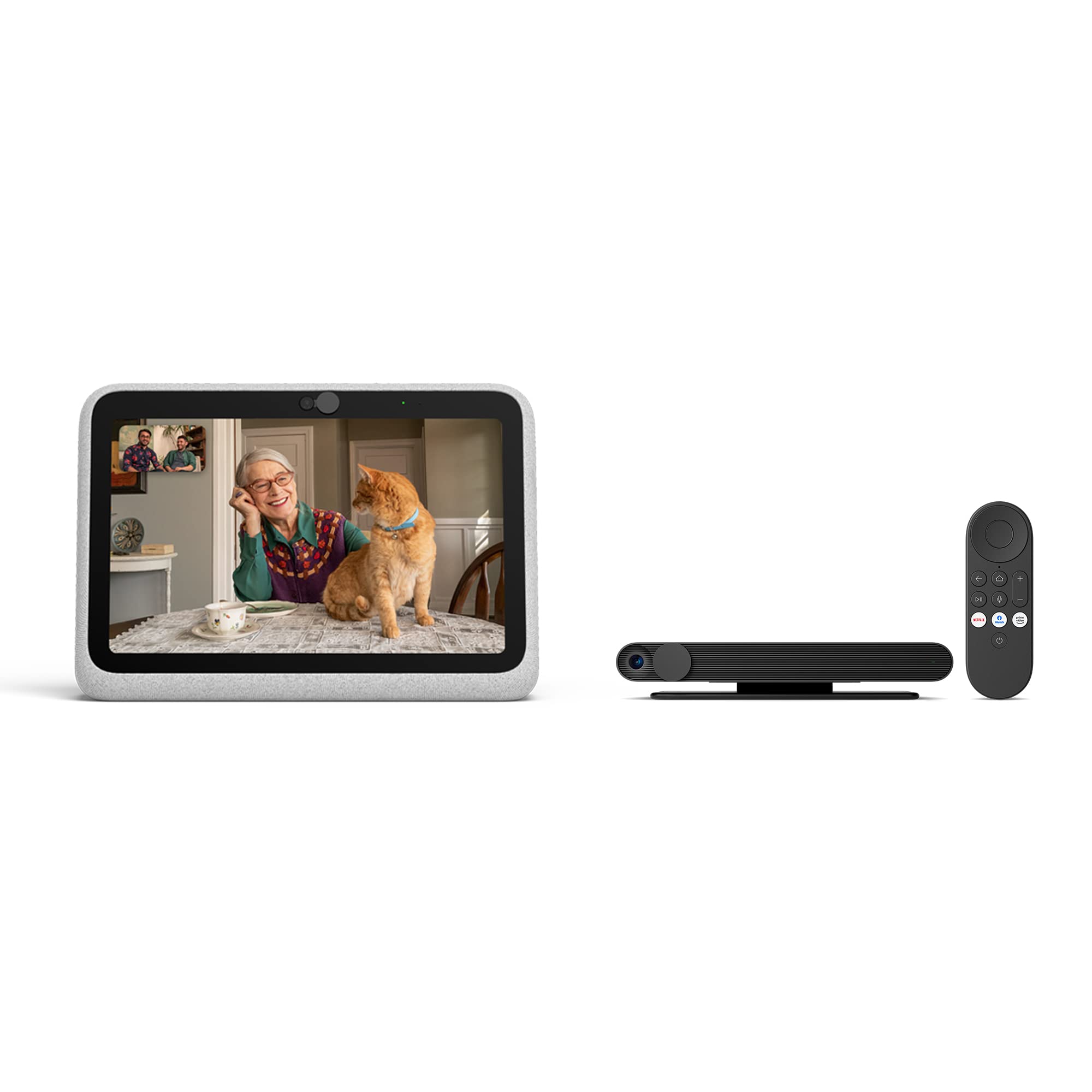 Meta Portal Go & Portal TV Bundle - Smart Wireless Video Calling Device for Home & TV | Stay Connected with Family & Friends Anywhere