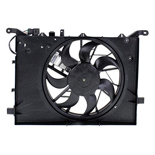 RAREELECTRICAL Replacement Cooling Fan Compatible with Volvo V70 2001-2004 Models - Part Numbers 30680547, 30680547-4, 306805474, 8649822-7, 86498227, Vo3115109 - Perfect for Engine Overheating Prevention & Summer Driving