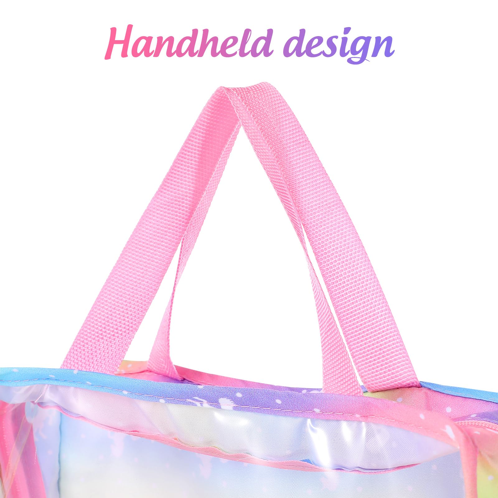 Totority Baby Doll Storage Bag - Organizer Pouch for Doll Accessories, Travel Toy Bag, Kawaii Cloth Carry Case - Perfect for Doll Play, Travel & Handbag Organization (Portable Kids Toy Storage)