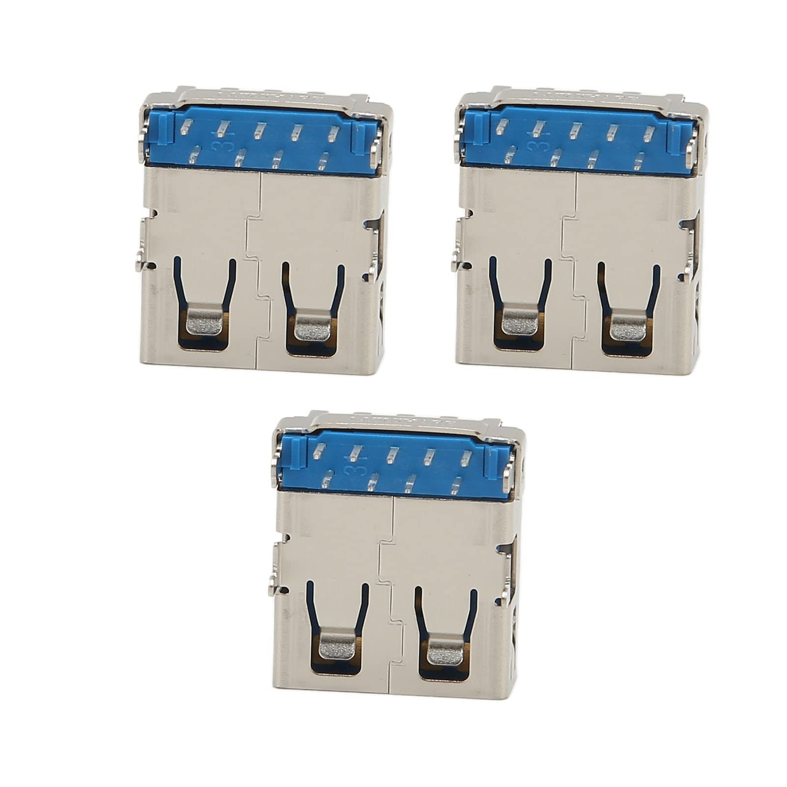 TOTITOM 5-Pack USB Charging Port Replacement for PS5 Console - Metal USB Port Connector Repair Part | Valentine's Day Gift for Gamers | Perfect for PS5 Controller Charging & DIY Repair
