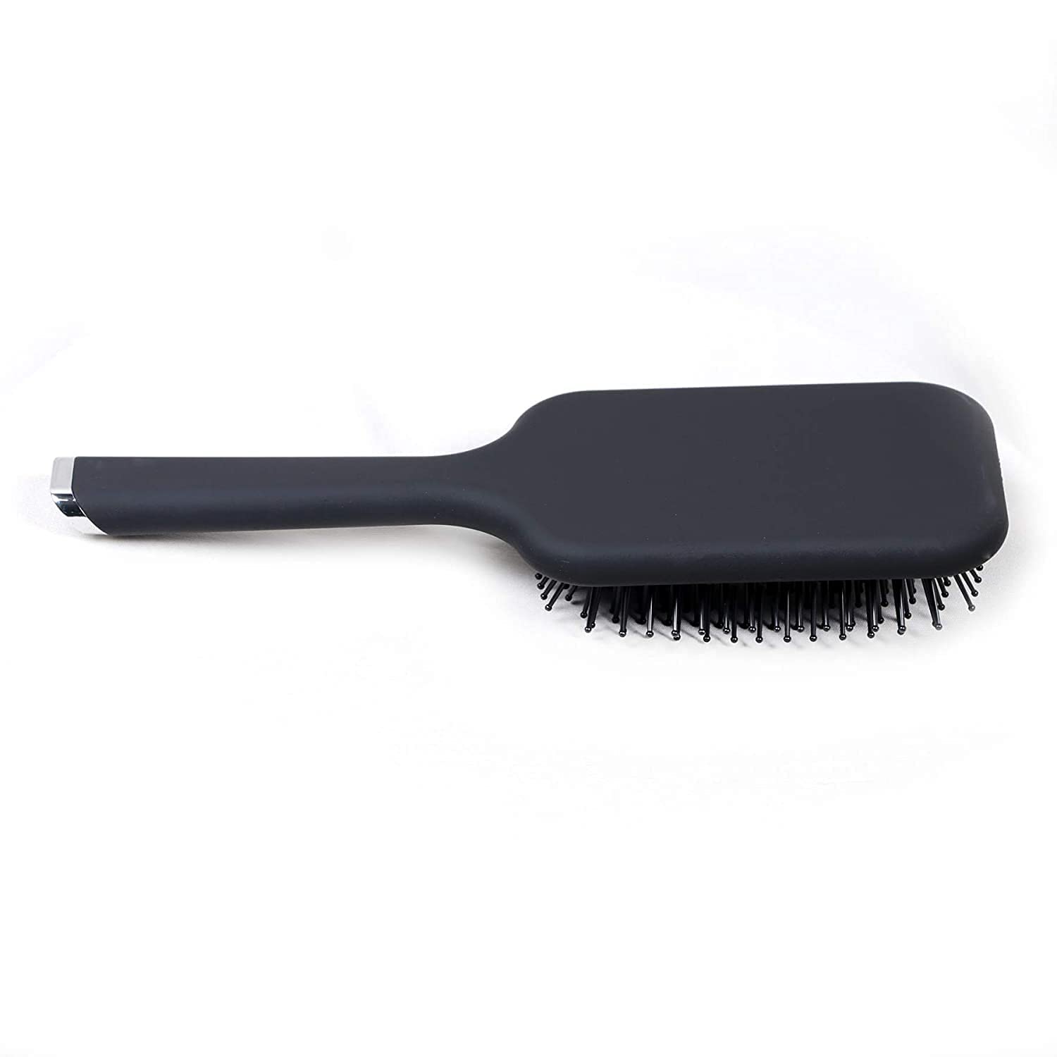 MAPPERZ Paddle Hair Brush with Soft Ball Tip Bristles - Professional Hair Straightening & Styling Brush for Men & Women - Detangling & Smoothing Hair for Daily Grooming - Perfect for Home & Salon Use (Black)