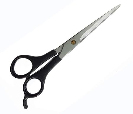 BOXO Professional Hair Cutting Scissors - Smooth & Comfortable Barber Shears for Men, Women & Kids - Precision Styling for Moustache Trimming & Haircuts - Perfect for Home & Salon Use (1pc)