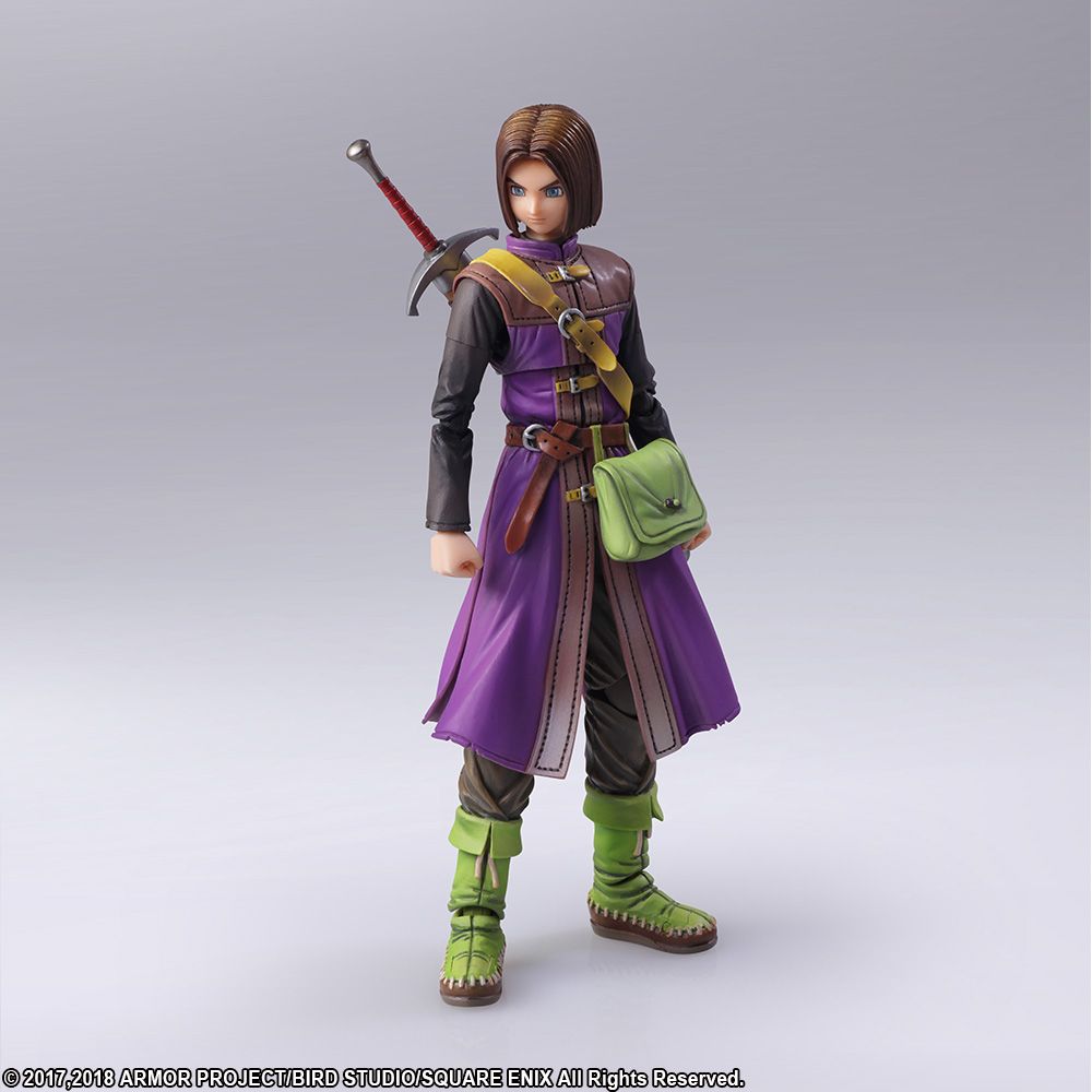 Bring Arts Dragon Quest XI The Luminary Action Figure by Square Enix - Collectible Anime Gaming Character Model for Display & Cosplay