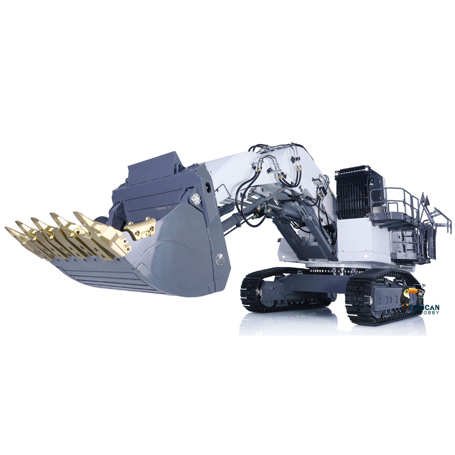 LESU RC Hydraulic Excavator 9150 - 1/14 Scale Remote Controlled Digger Truck with Forward Shovel | Ready-to-Run Hobby Model for Construction Enthusiasts | Perfect for Backyard Digging, Sandbox Play & RC Construction Site Simulation