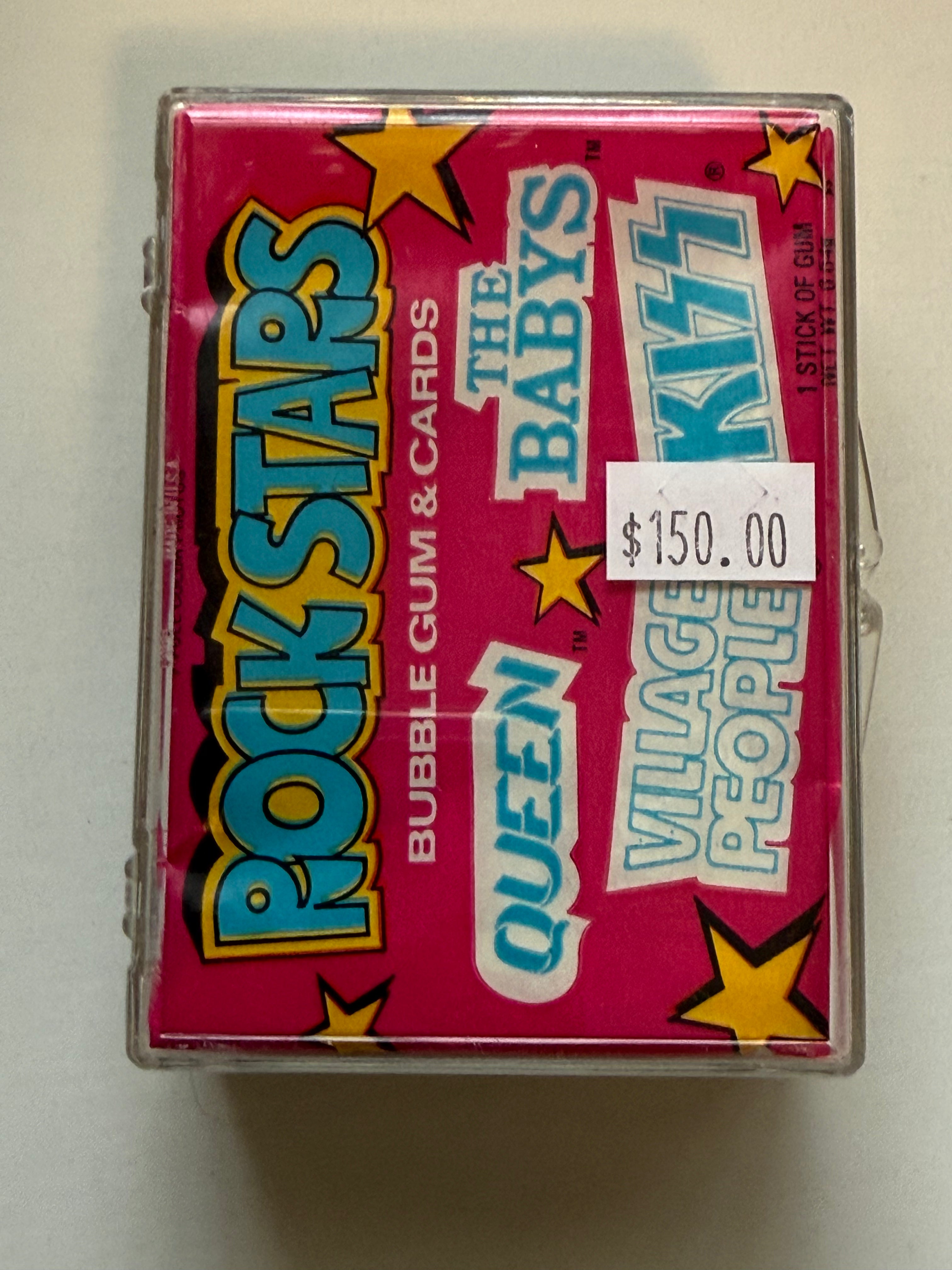 Vintage 1978 Rock Stars Donruss Trading Cards Set - Kiss, Queen & Baby Collectible Memorabilia for Music Fans & Card Collectors | Perfect for Display, Gifts & Nostalgic Collections