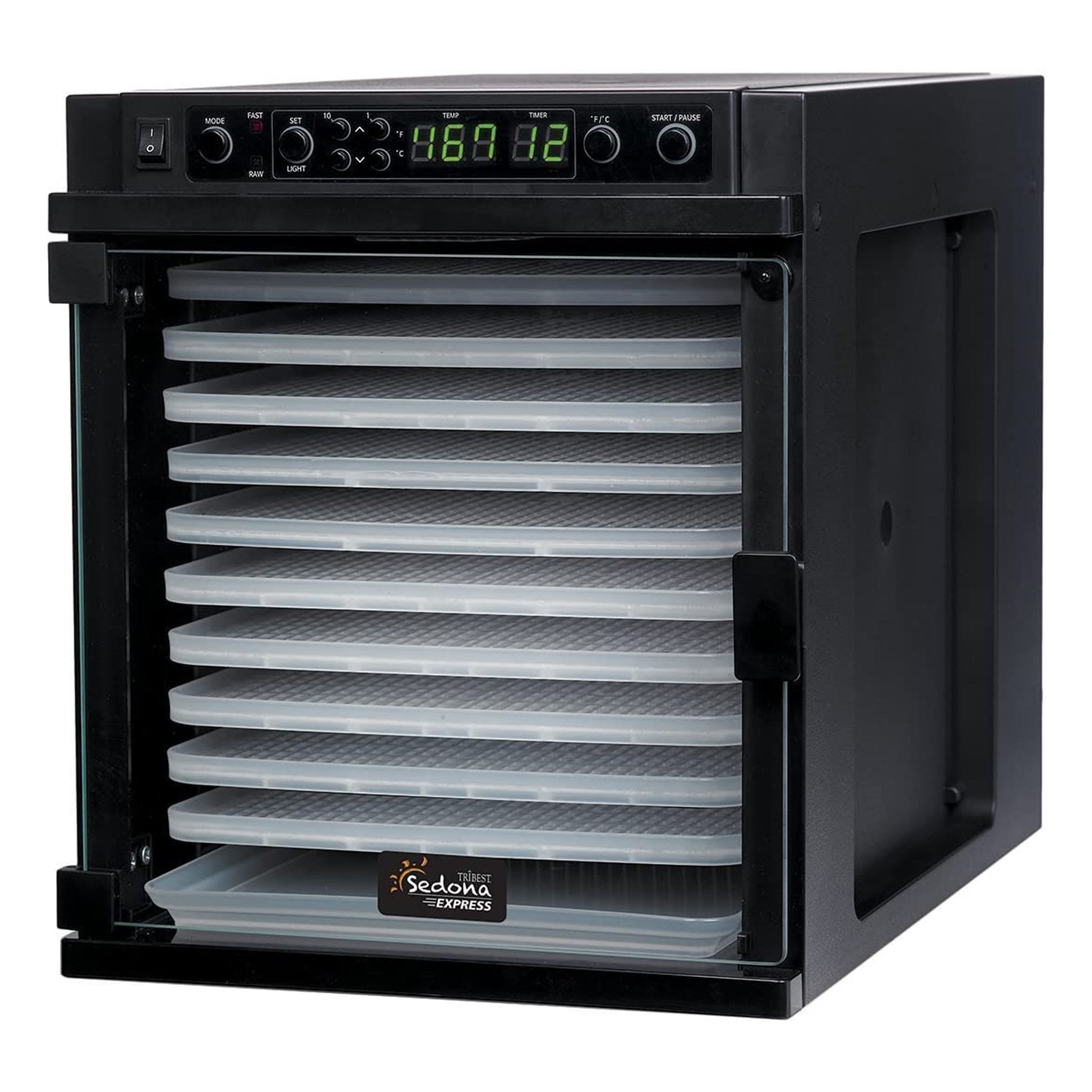 Sedona® Express BPA-Free Food Dehydrator with 5 Trays - Electric Fruit & Jerky Dryer for Healthy Snacks, Herbs, Vegetables | Perfect for Home, Camping & Meal Prep