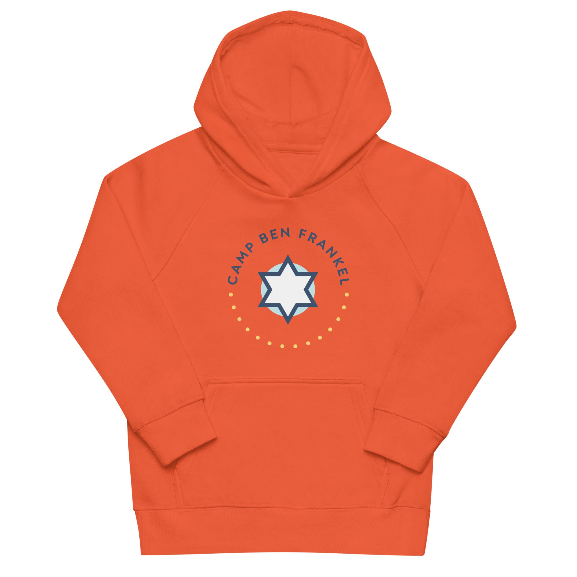 Ben Frankel Kids Eco-Friendly Hoodie - Soft Organic Cotton Pullover for Boys & Girls - Perfect for School, Play & Outdoor Adventures