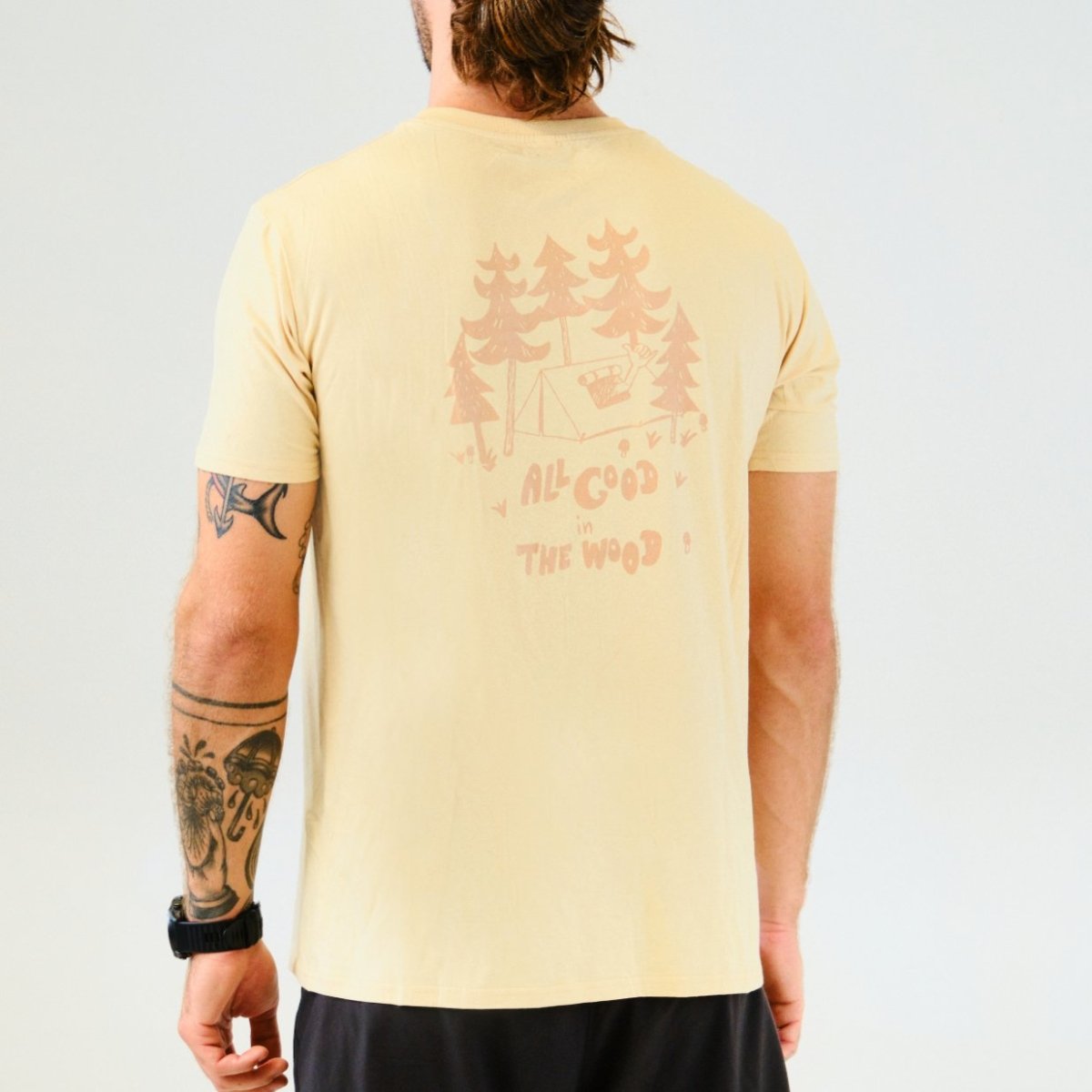 All Good in the Wood | Eco-Friendly Unisex Organic Cotton T-Shirt for Men & Women - Perfect for Casual Wear, Daily Outfits & Sustainable Lifestyle