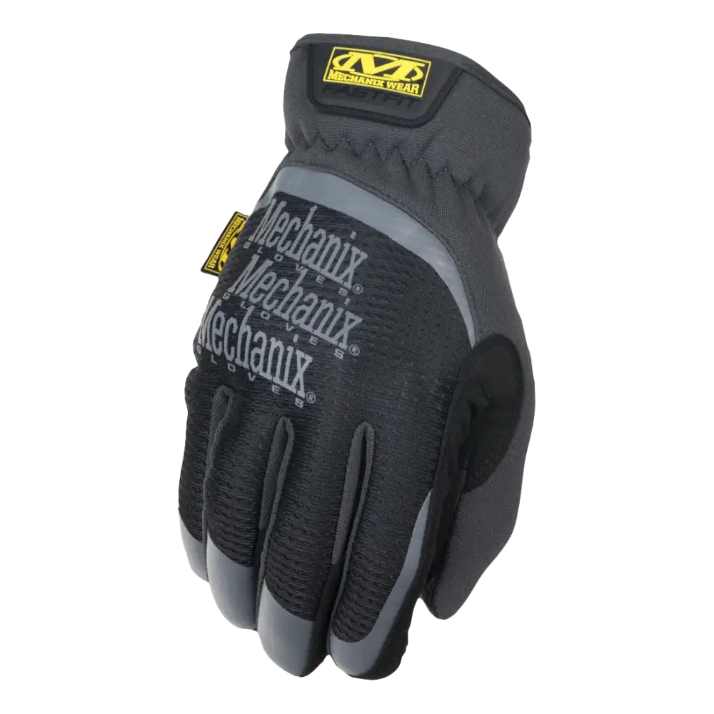 AA Premium Mechanic Work Gloves - Durable Grey Safety Gloves for Automotive & Construction (M/L Size) - Ideal for Mechanics, DIY Projects & Heavy Duty Work