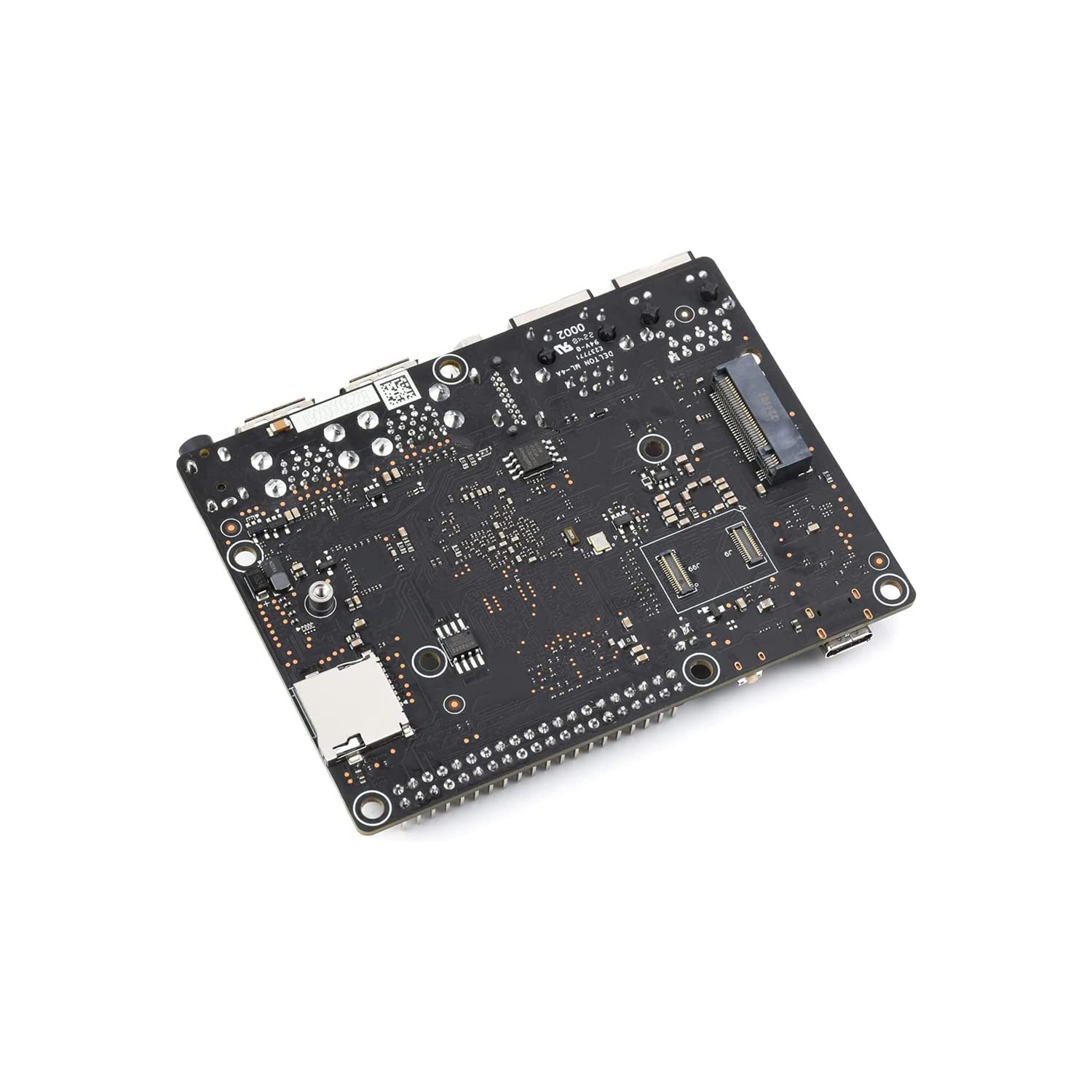 WayPonDEV Acrylic Case for VisionFive2 RISC-V Linux Single Board Computer with Heat Sink - Protective Cover for DIY Projects, Home Automation & IoT Development