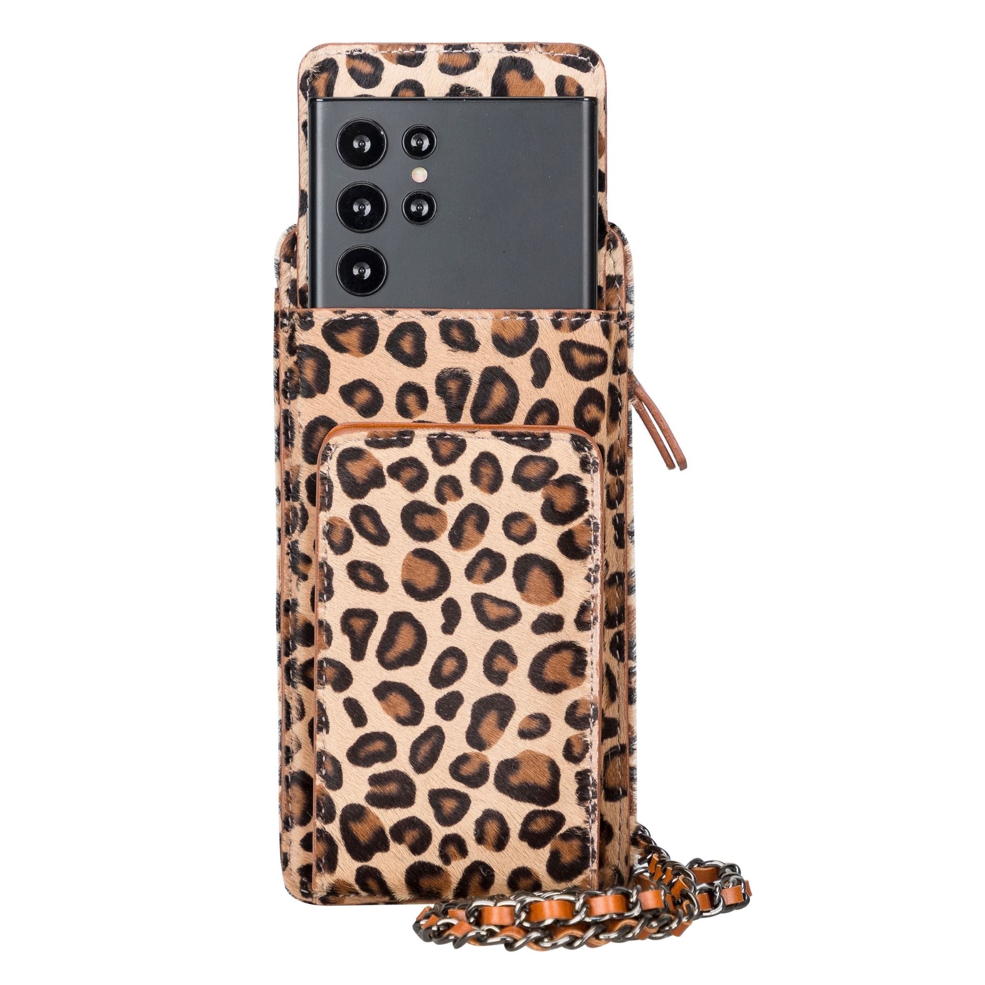 Lovell Genuine Leather Crossbody Phone Wallet for Women - Stylish & Secure Hands-Free Purse for Travel, Shopping & Everyday Use