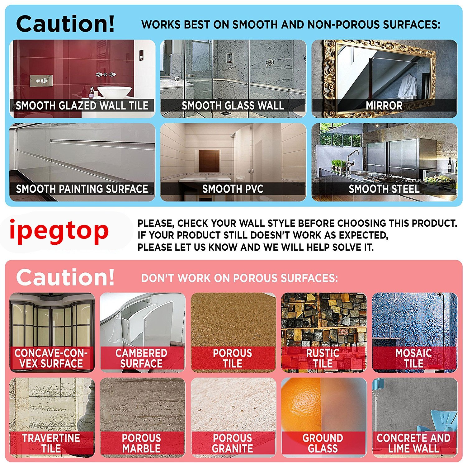 iPEGTOP L-4 Strong Suction Cup Shower Caddy - Rustproof Stainless Steel Bathroom Organizer for Shampoo, Soap, Conditioner & Razor Storage - Perfect for Small Spaces & Clutter-Free Showers