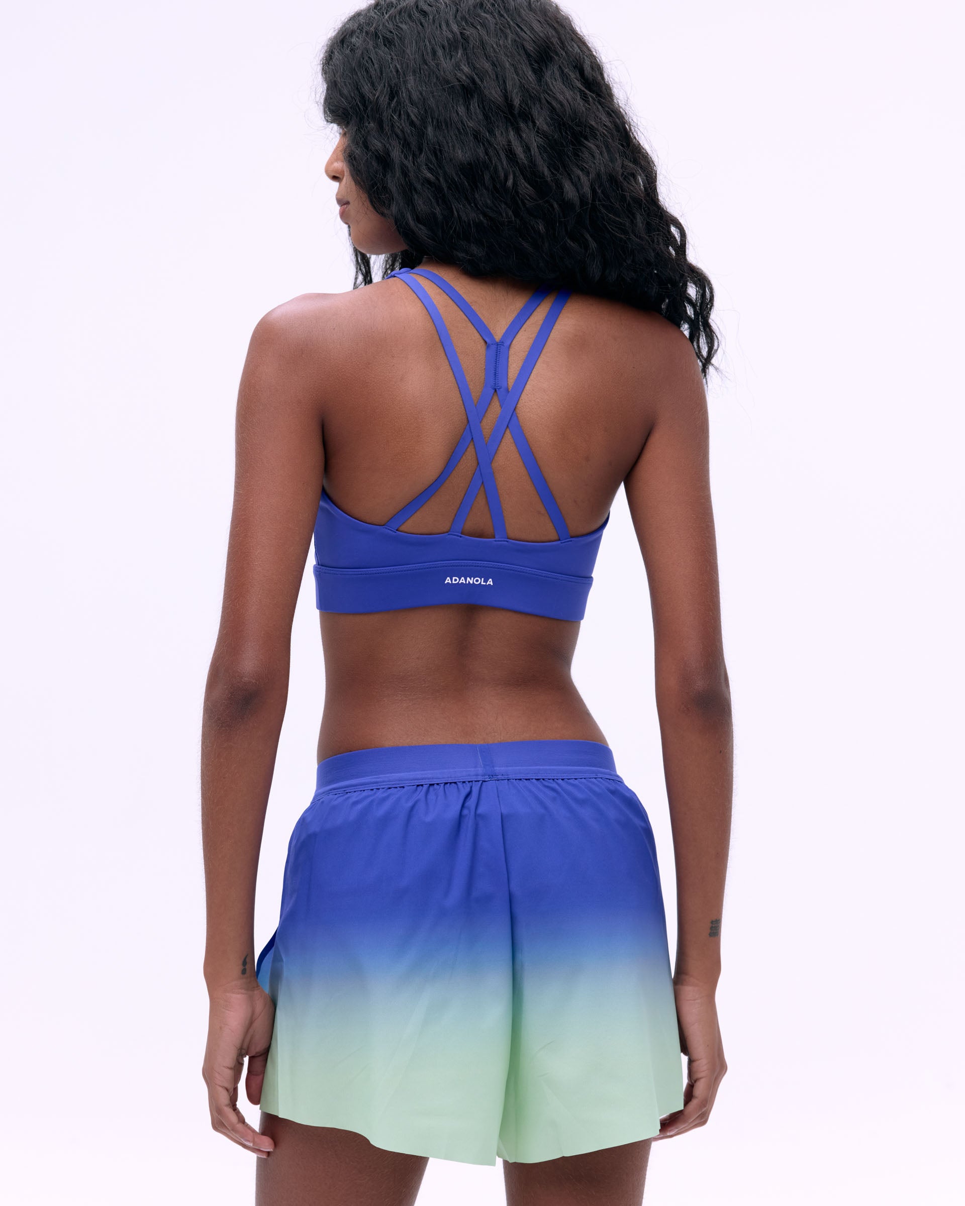Ultimate Strappy Sports Bra for Women - Cobalt Blue | High Support Workout Top for Running, Yoga & Gym