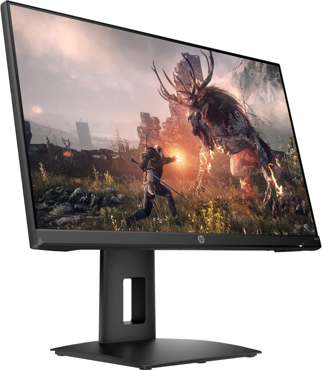 HP X24ih 24-inch FHD 144Hz Gaming Monitor - 1920x1080, AMD FreeSync Premium, Anti-Glare, Low Blue Light - Perfect for Esports, Work & Home Office