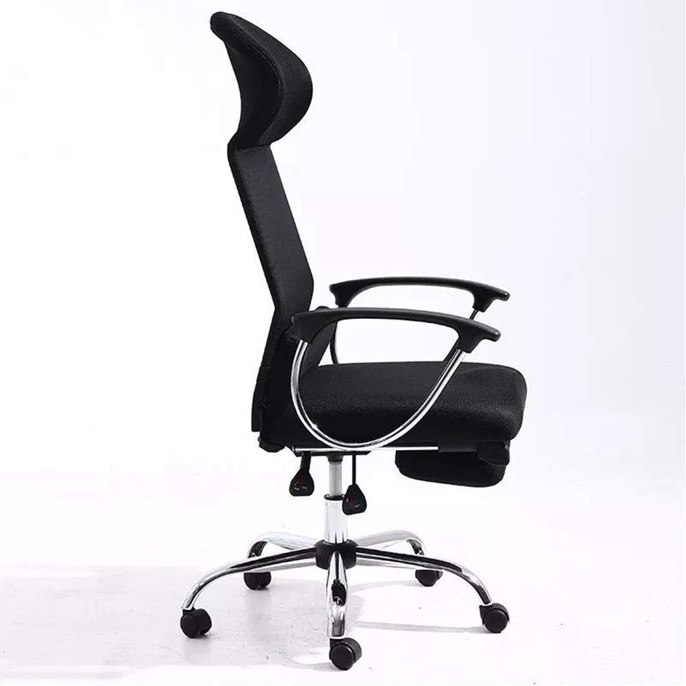 Ergonomic Office Chair with Lumbar Support - Adjustable Reclining, Swivel & Height-Adjustable Mesh Computer Desk Chair for Home & Office Use - Perfect for Long Hours of Work, Gaming, or Studying