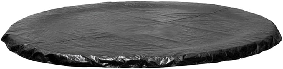 Premium 6FT-16FT Trampoline Cover - Heavy Duty Waterproof Round Trampoline Cover for Outdoor Use (Black, 16FT) - Weatherproof Protection for Kids & Family Backyard Fun