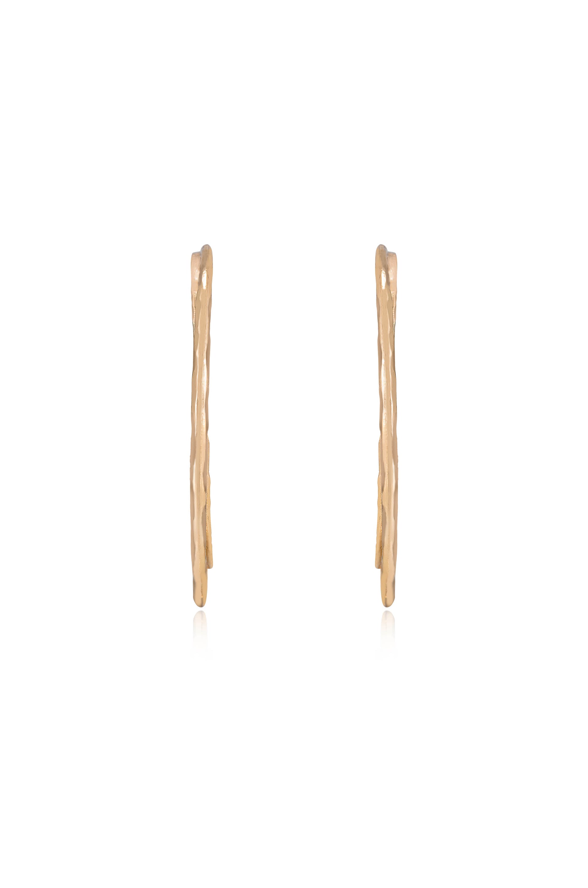 Handmade Hoop Earrings for Women - 14K Gold Plated Dainty Circle Earrings - Boho Chic Jewelry for Everyday Wear & Special Occasions