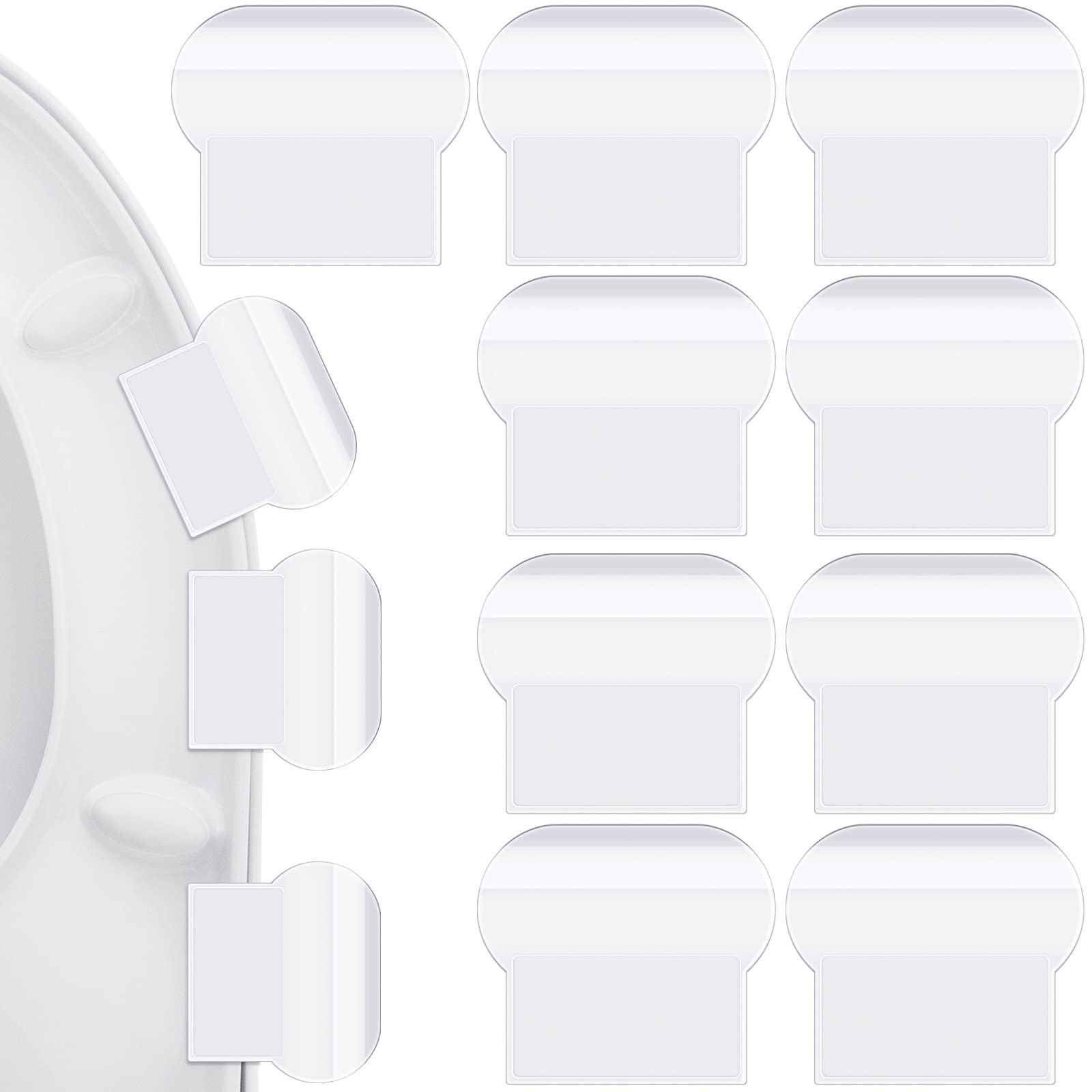 Yookeer 9Pcs Toilet Seat Lifter - Bathroom Handle for Home & Travel