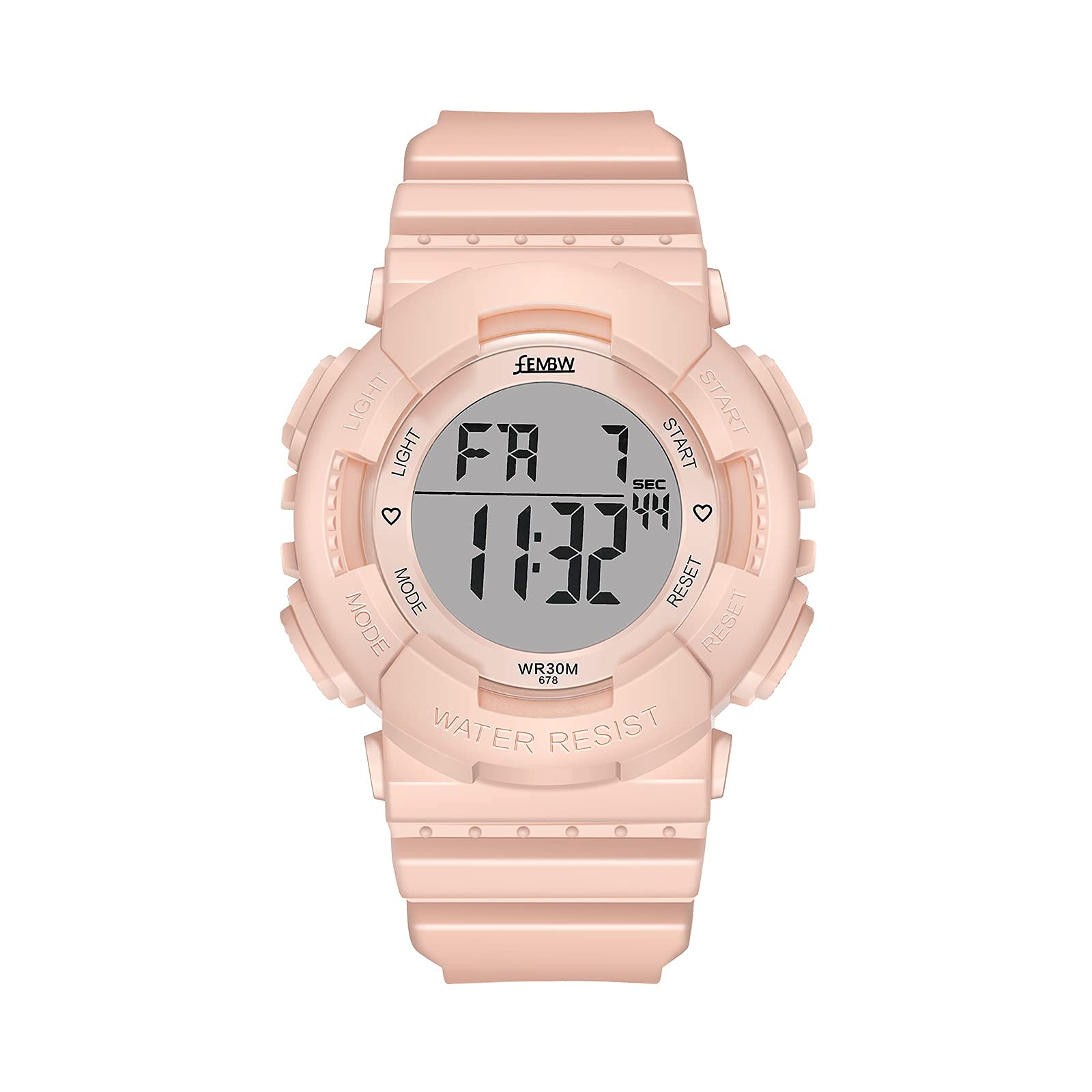 Kids Digital Sports Watch - 7-Color Backlight, Alarm, Stopwatch | Waterproof for Swimming & Outdoor Activities