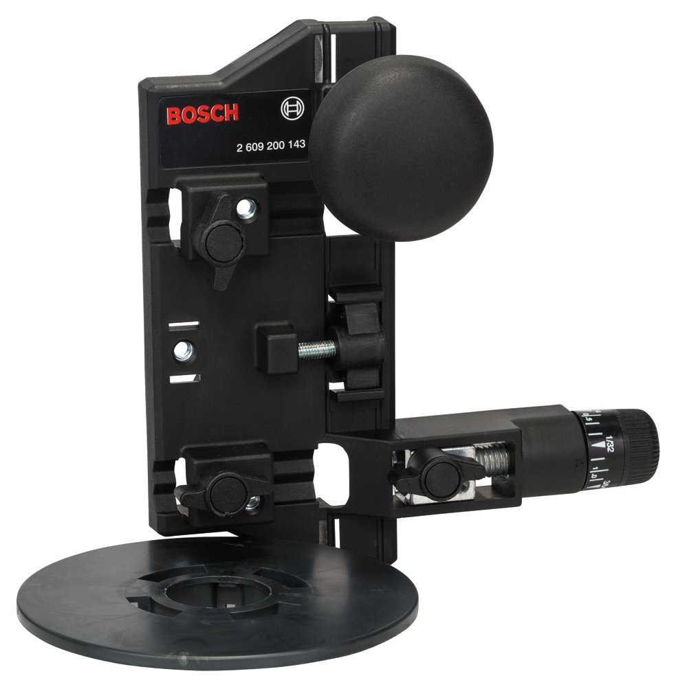 Bosch Professional Circle Cutting Guide & Guide Rail Adapter for FSN 70/140 - Precision Router Accessories for Woodworking & DIY Projects - Perfect for Cutting Perfect Circles in Cabinets, Tables & Crafts