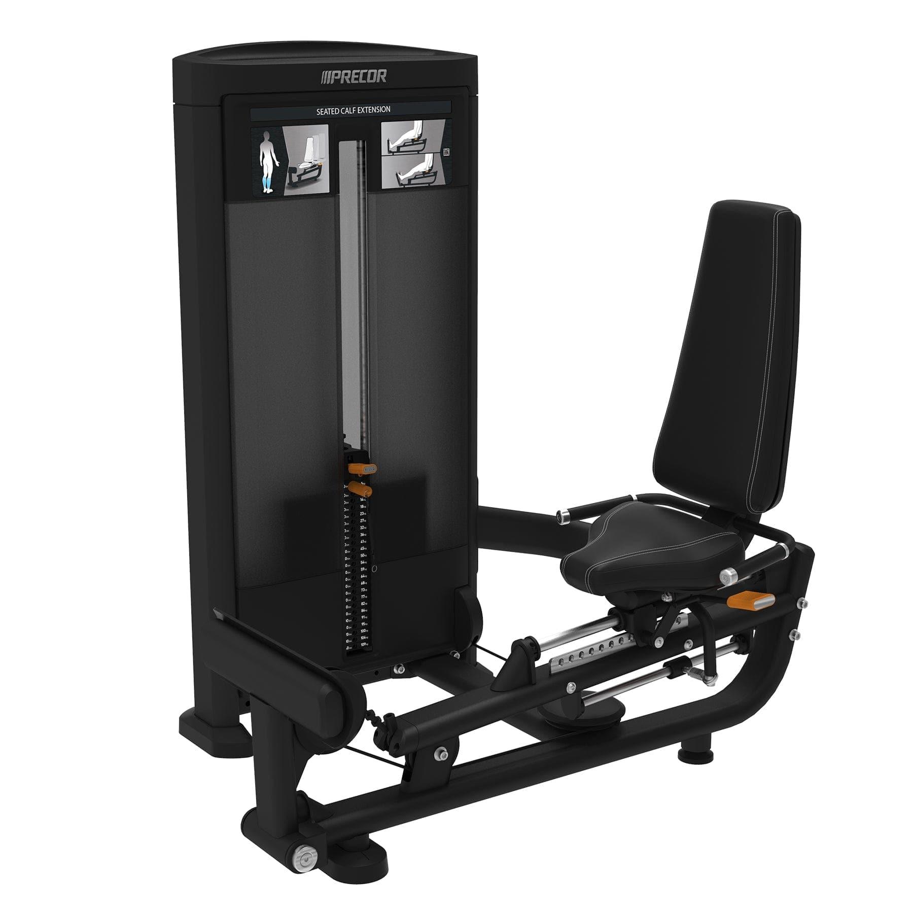 Precor Resolute Series Seated Calf Extension Machine (RSL0623) - Professional Gym Equipment for Home & Commercial Use - Perfect for Calf Strength Training & Rehabilitation Exercises