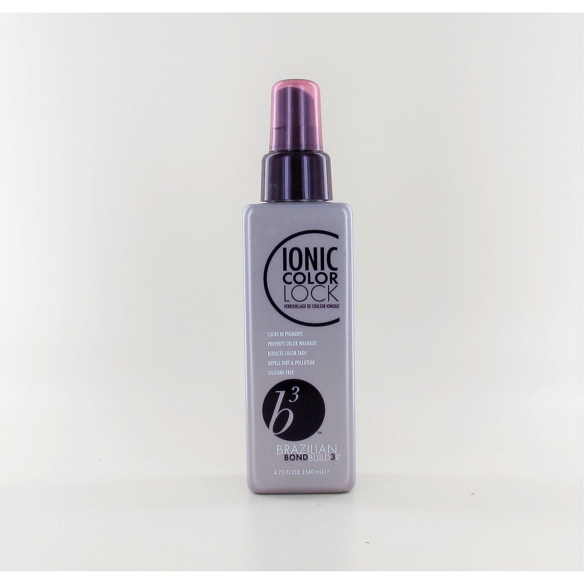 Brazilian Bond Builder Ionic Color Lock Hair Treatment - 4.75 oz | Deep Conditioning for Damaged Hair | Salon-Quality Repair for Color-Treated & Chemically Processed Hair | Use After Coloring or Heat Styling for Stronger, Healthier Locks