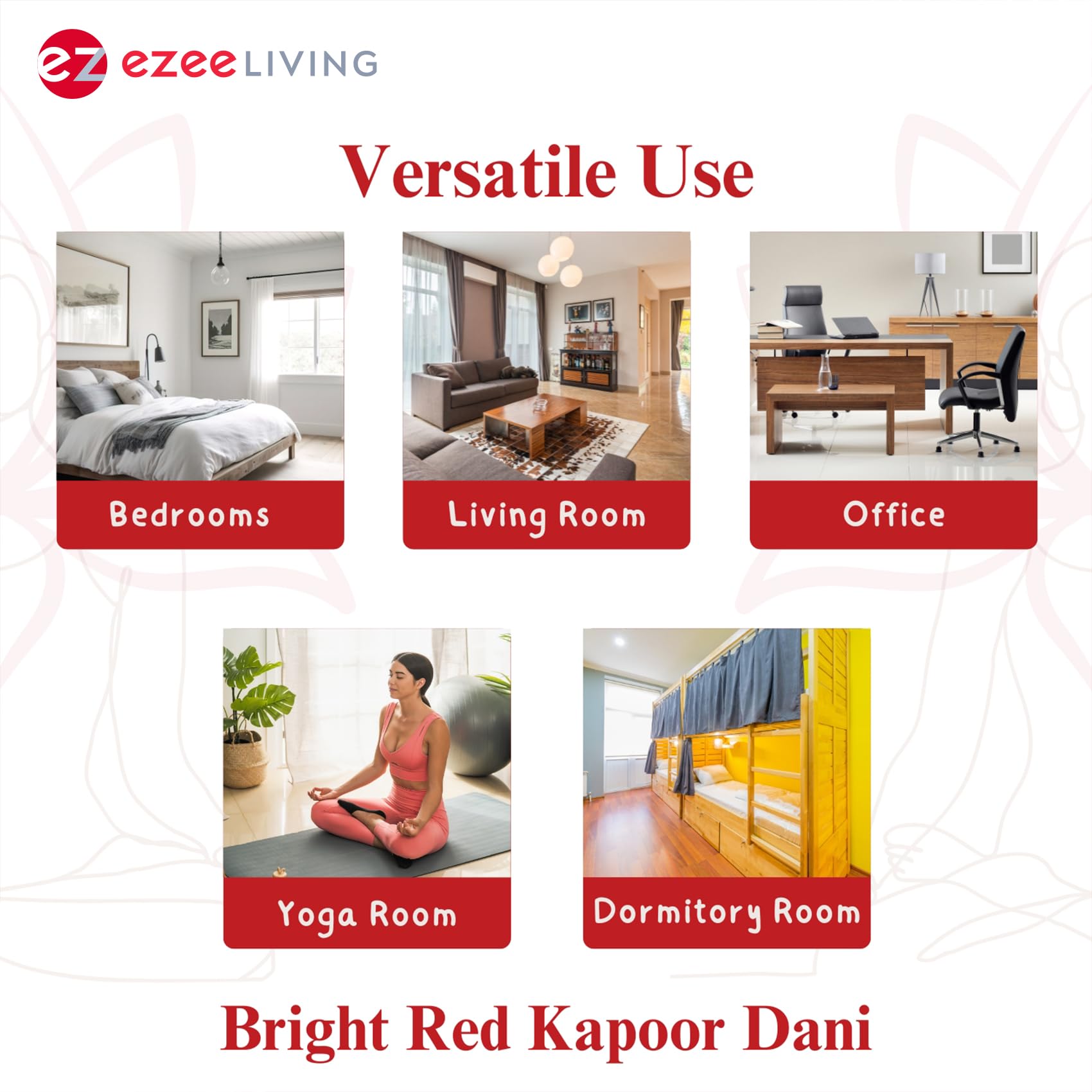 Premium Stainless Steel Electric Incense Holder & Smokeless Aroma Diffuser - Kapoor Dani & Bakhoor Burner for Home, Office, Meditation - Essential Oil Diffuser with Stylish Bright Red Finish | Perfect for Relaxation, Yoga & Aromatherapy Sessions