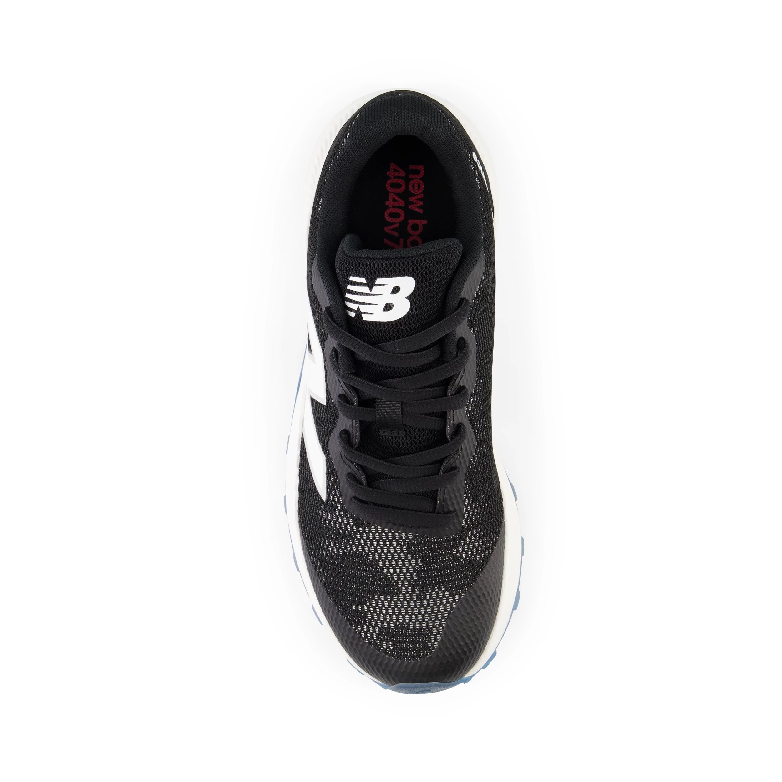 New Balance 4040v7 Black Youth Turf Soccer Cleats - Lightweight & Durable for Boys & Girls - Perfect for Field Sports, Training & Matches