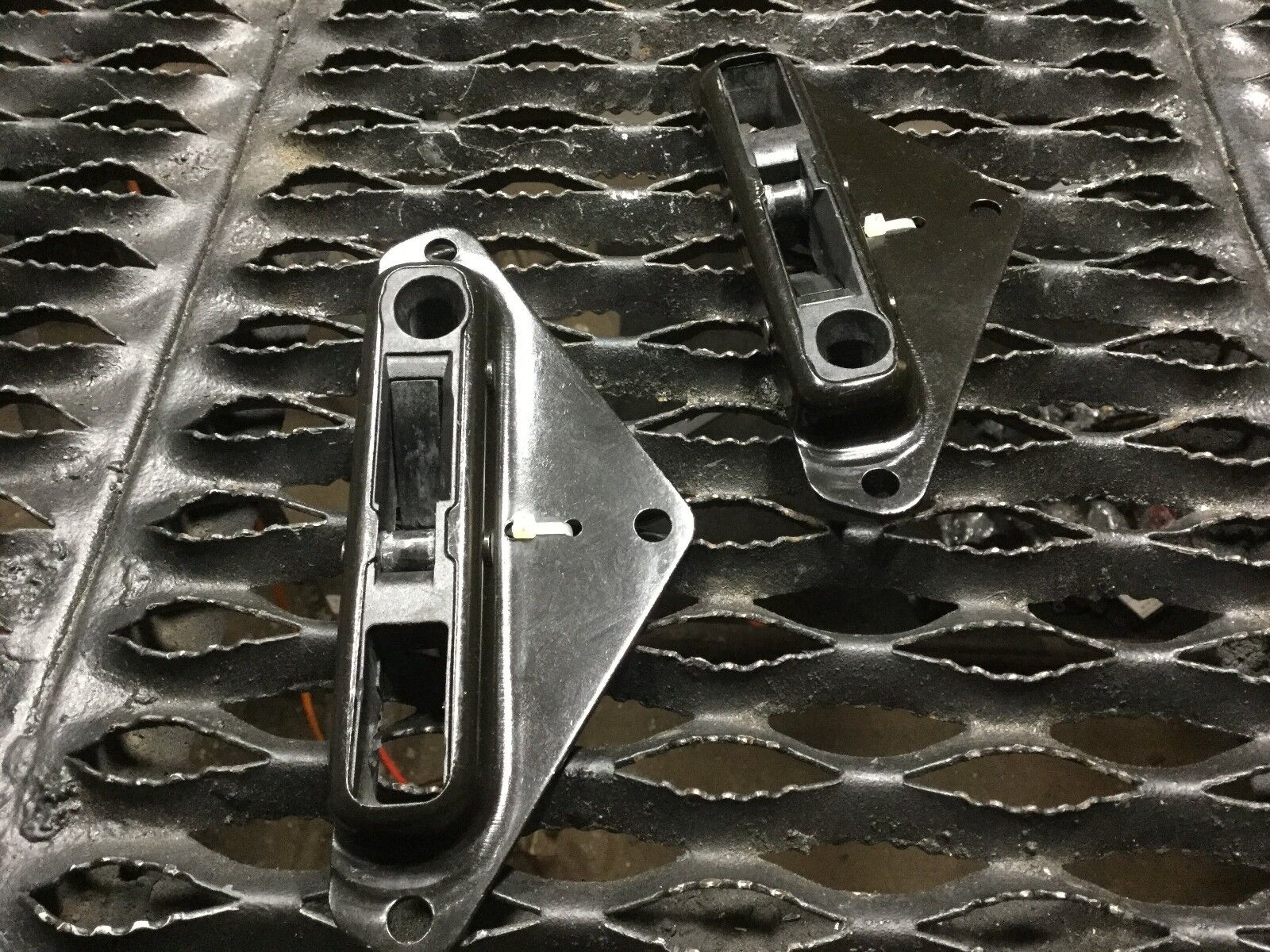 2003-2008 Audi A4 Convertible Top Lock Latch Set - Left & Right OEM Replacement Parts - Perfect for Roof Mechanism Repair & Maintenance