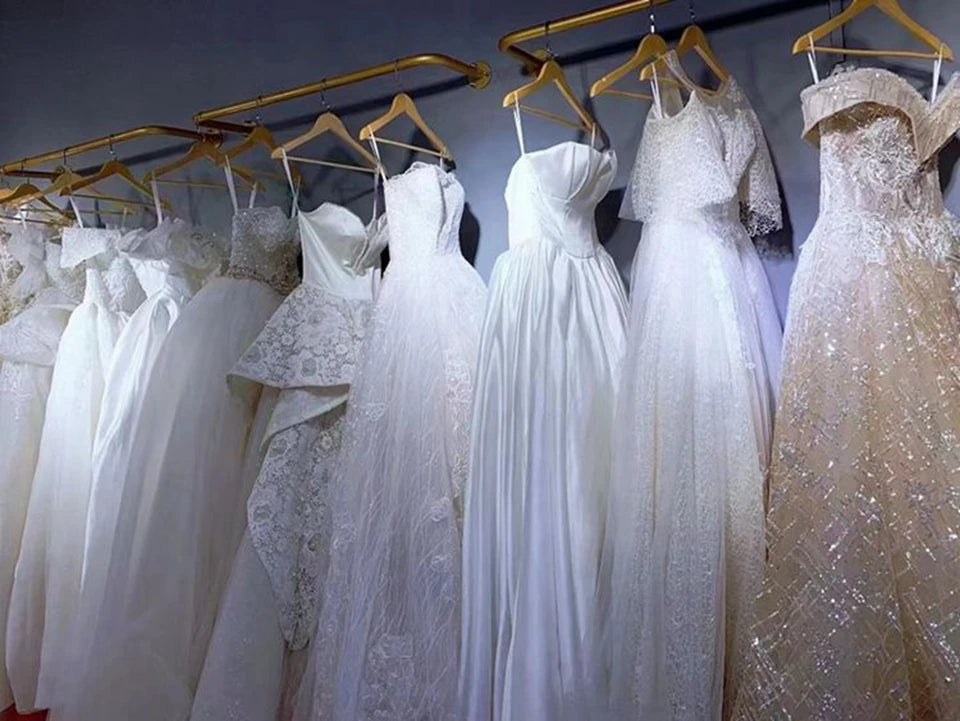 2024 Luxury Princess Crystal Sequin Ball Gown Wedding Dress - Backless Court Train Bridal Gown for Prom, Quinceañera & Formal Events