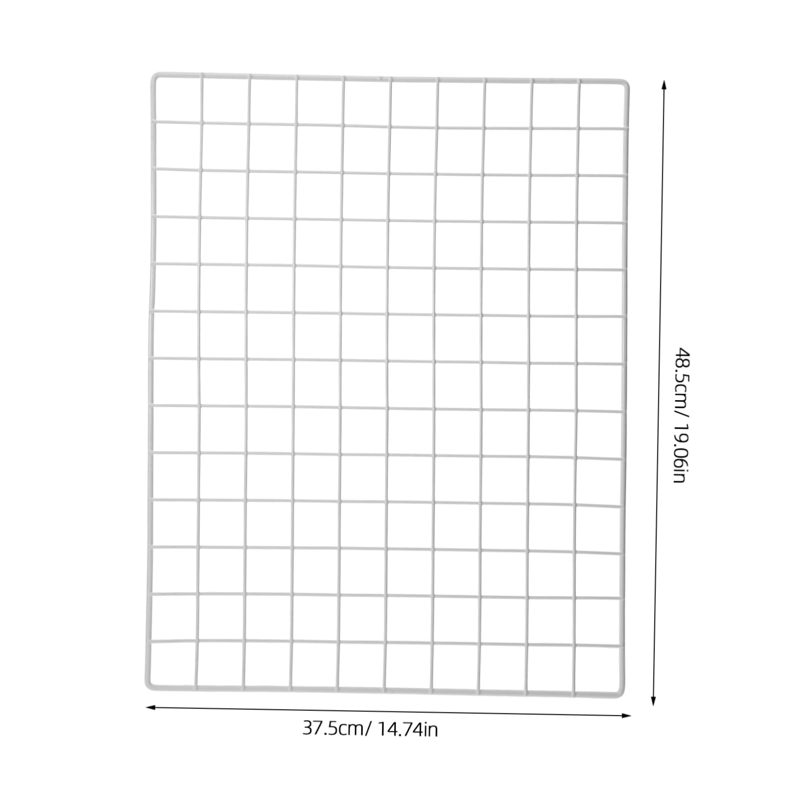 Cabilock Metal Wire Grid Photo Display Panel - Wall Decor Mesh Grid for Photos, Art, and Notes - Perfect for Home, Office, and Dorm Room Organization