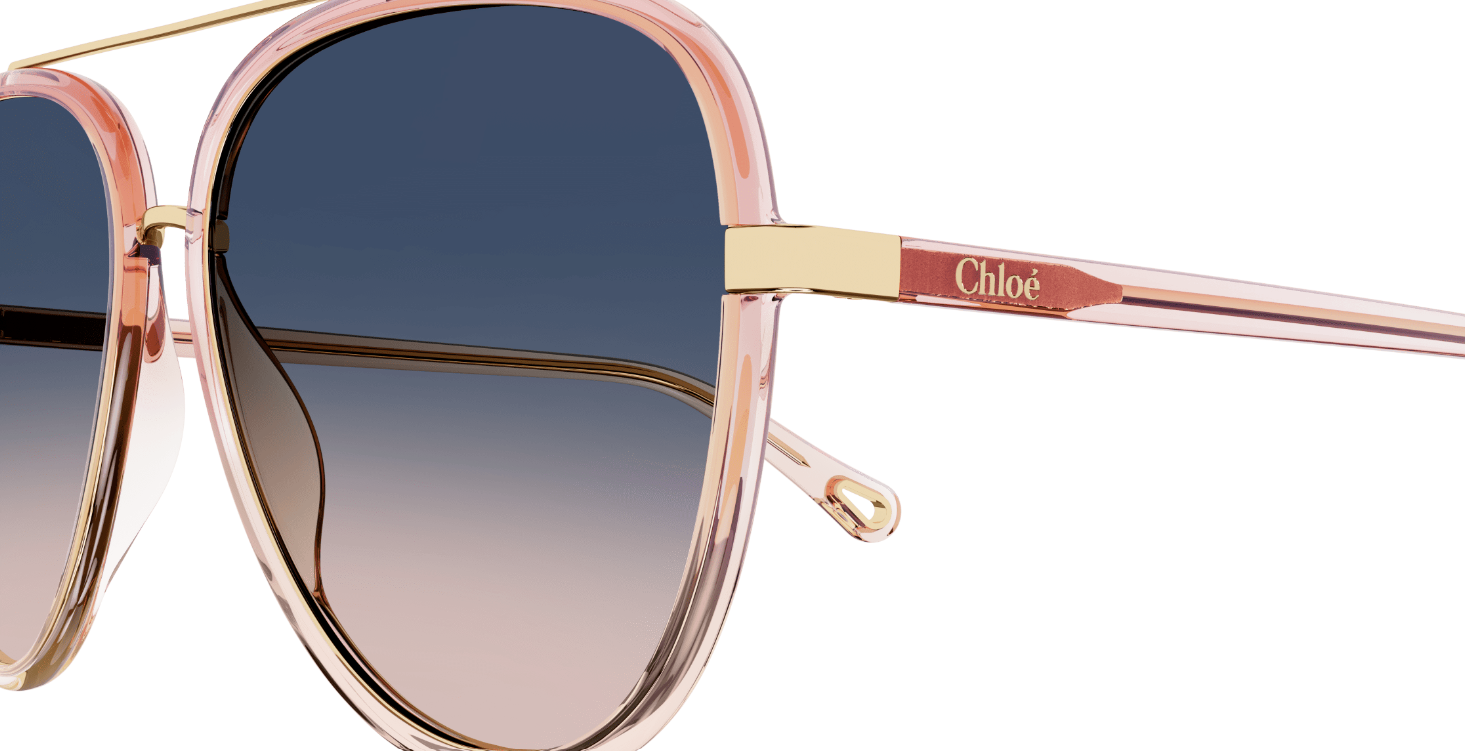 Chloe CH0129S Sunglasses - Polarized UV Protection Aviator Sunglasses for Men & Women - Perfect for Driving, Travel, and Outdoor Activities