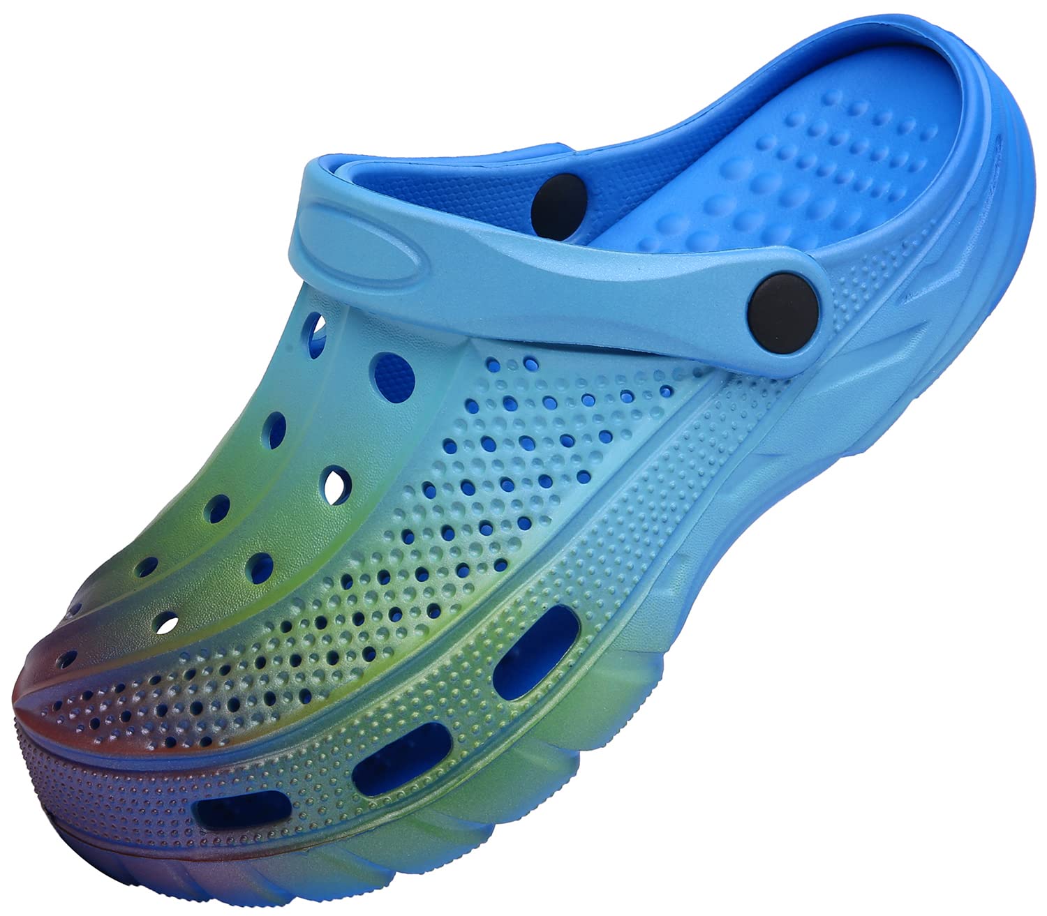 ChayChax Arch Support Clogs for Men & Women - Slip-On Garden Shoes with Removable Cushion Footbed - Perfect for Outdoor, Beach & Casual Wear