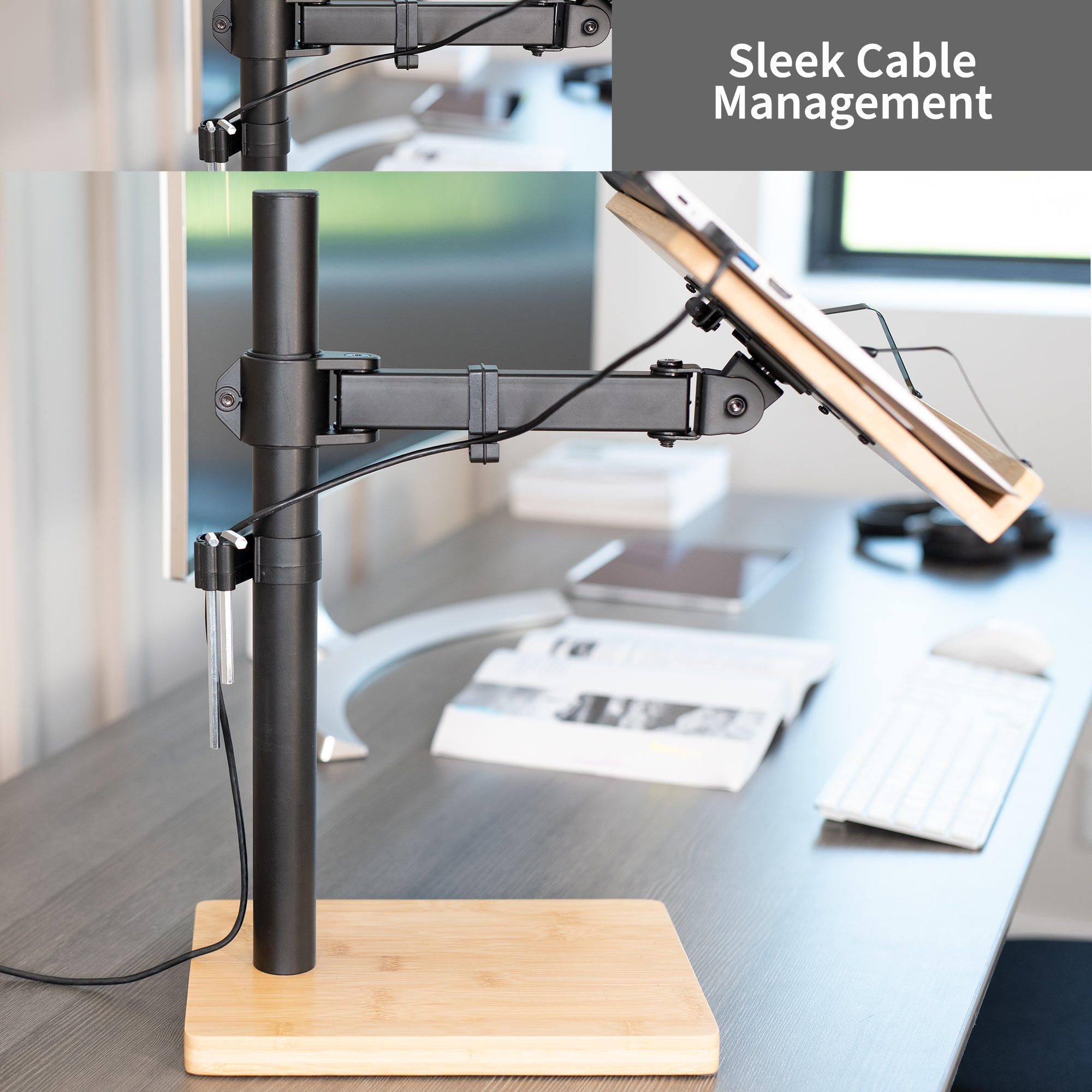 Premium Light Wood Book Stand - Adjustable Reading Holder for Books, Tablets & Cookbooks - Perfect for Reading, Studying & Kitchen Use