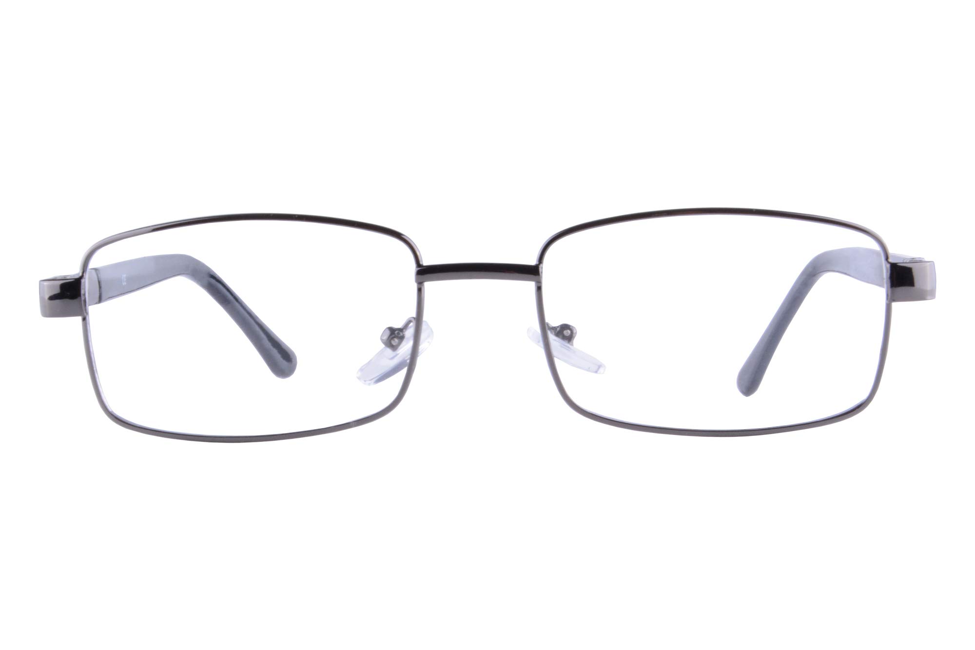 MEDOLONG Anti Blue Light Glasses for Men - Metal Frame Computer & Reading Glasses LH10339 | Reduce Eye Strain for Office Work, Gaming & Screen Time