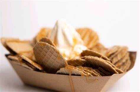 Crispy Waffle Nacho Chips for Ice Cream & Desserts | Jagger Cone Company | 5.5 lb Bulk Box | Made in USA | Perfect for Parties, Snacking & Ice Cream Toppings