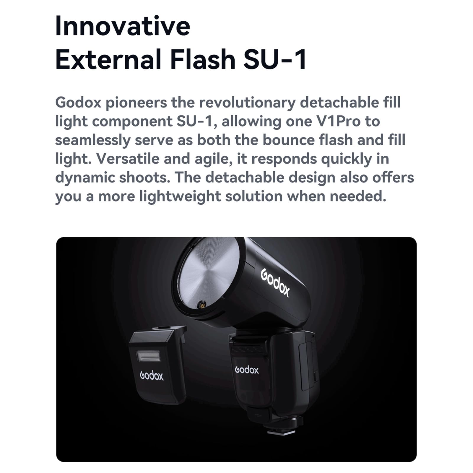 Godox V1 Pro N TTL Camera Flash with AK-R1 Accessories Kit - 2.4G Wireless Speedlight for Nikon DSLR/Mirrorless (HSS 1/8000s, 1.3s Recycle) - Perfect for Portrait, Wedding & Event Photography