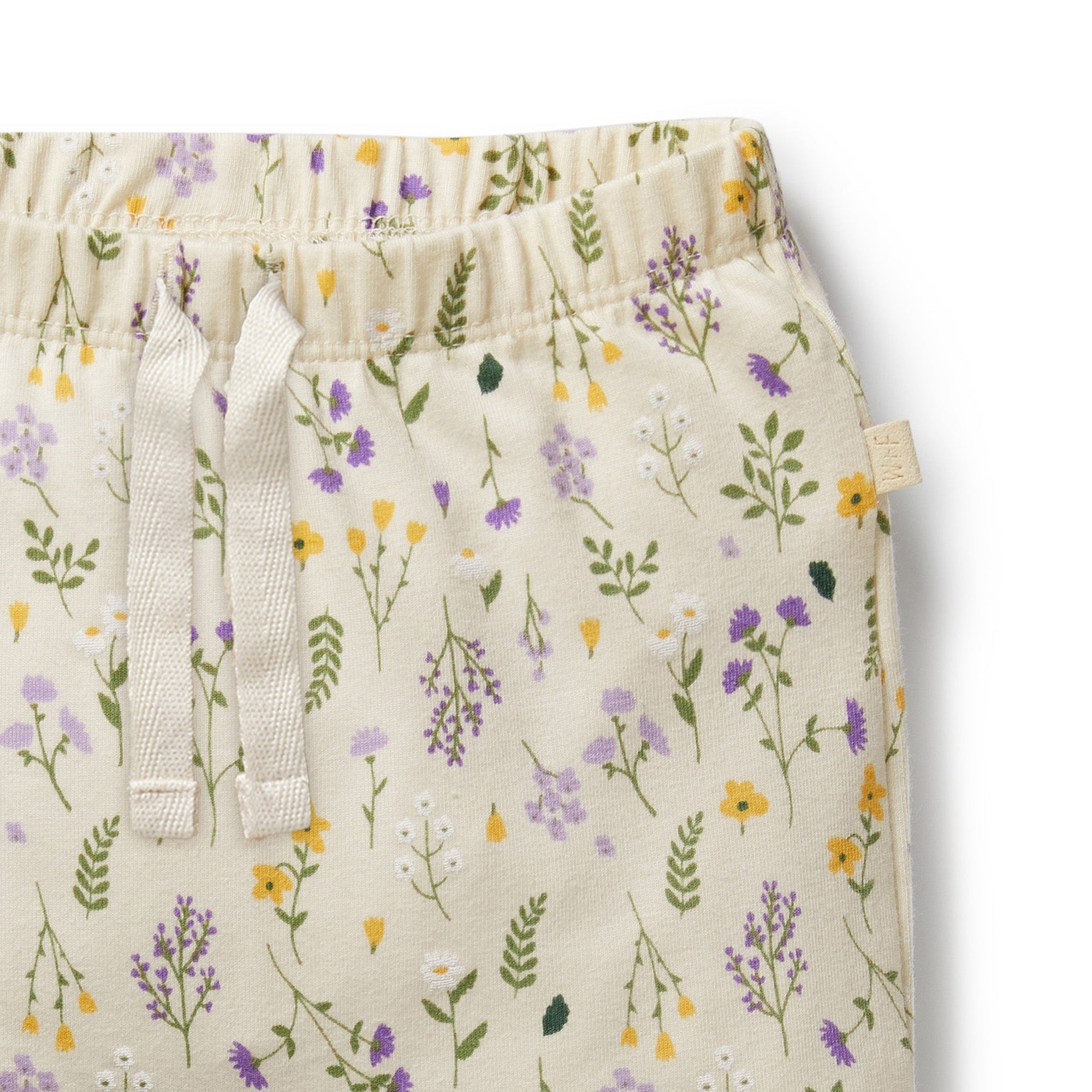 Bella Floral Organic Cotton Leggings for Women - High Waisted Stretchy Yoga Pants - Comfortable Workout & Lounge Wear for Yoga, Running, Gym & Everyday Use