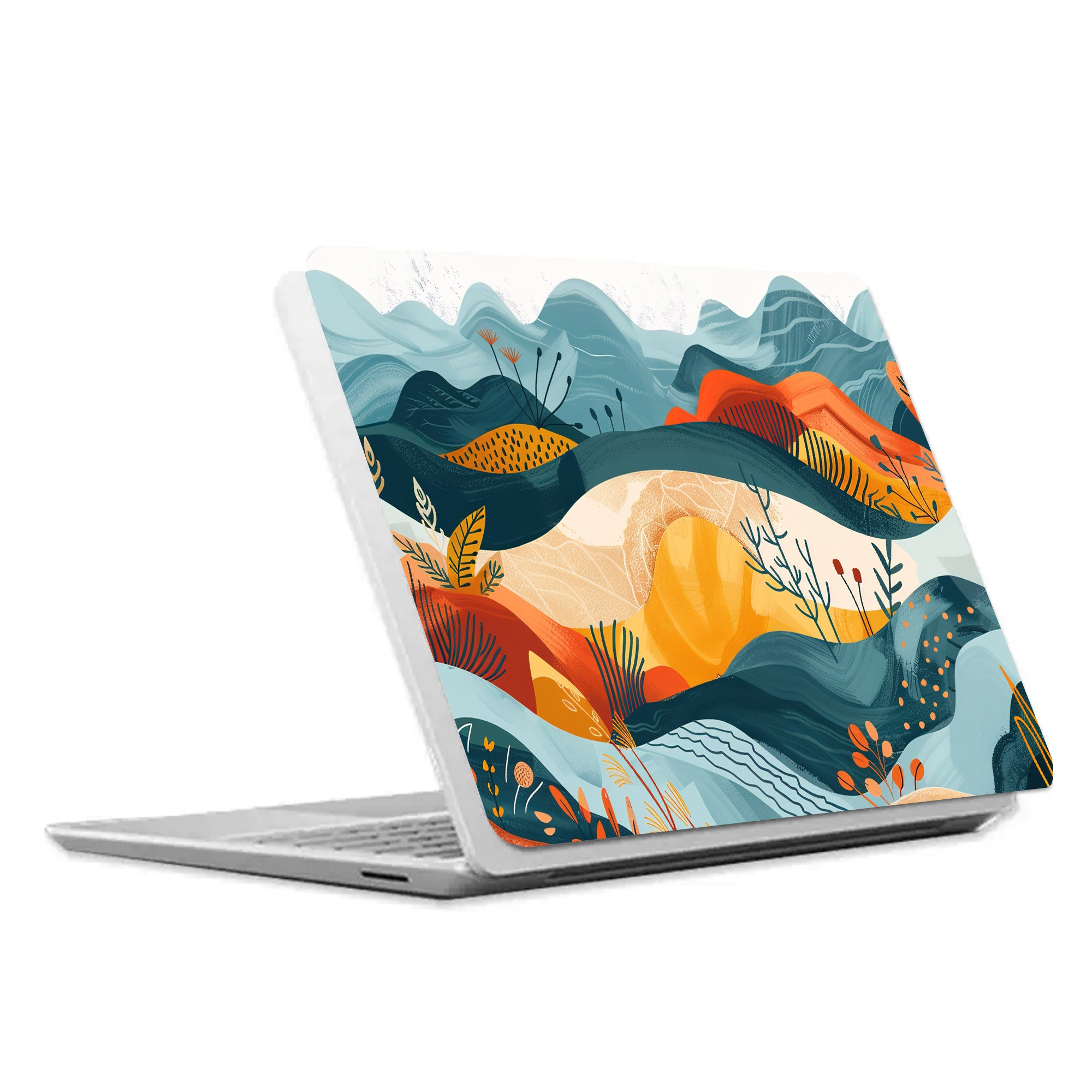 Colorful Mountain Design Protective Case for Microsoft Surface Laptop - Slim Fit Durable Cover for Work, School & Travel