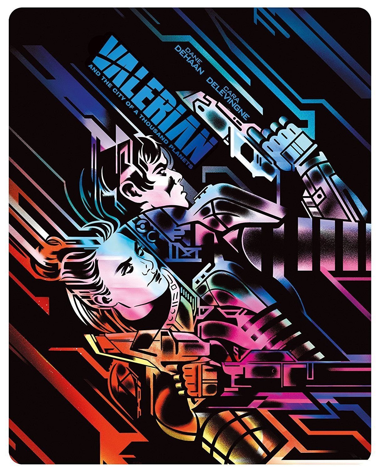 Valerian and The City of a Thousand Planets Steelbook (Blu-ray + 3D + Digital UV) - Limited Edition Collector's Set for Sci-Fi Movie Fans & Home Theater Enthusiasts