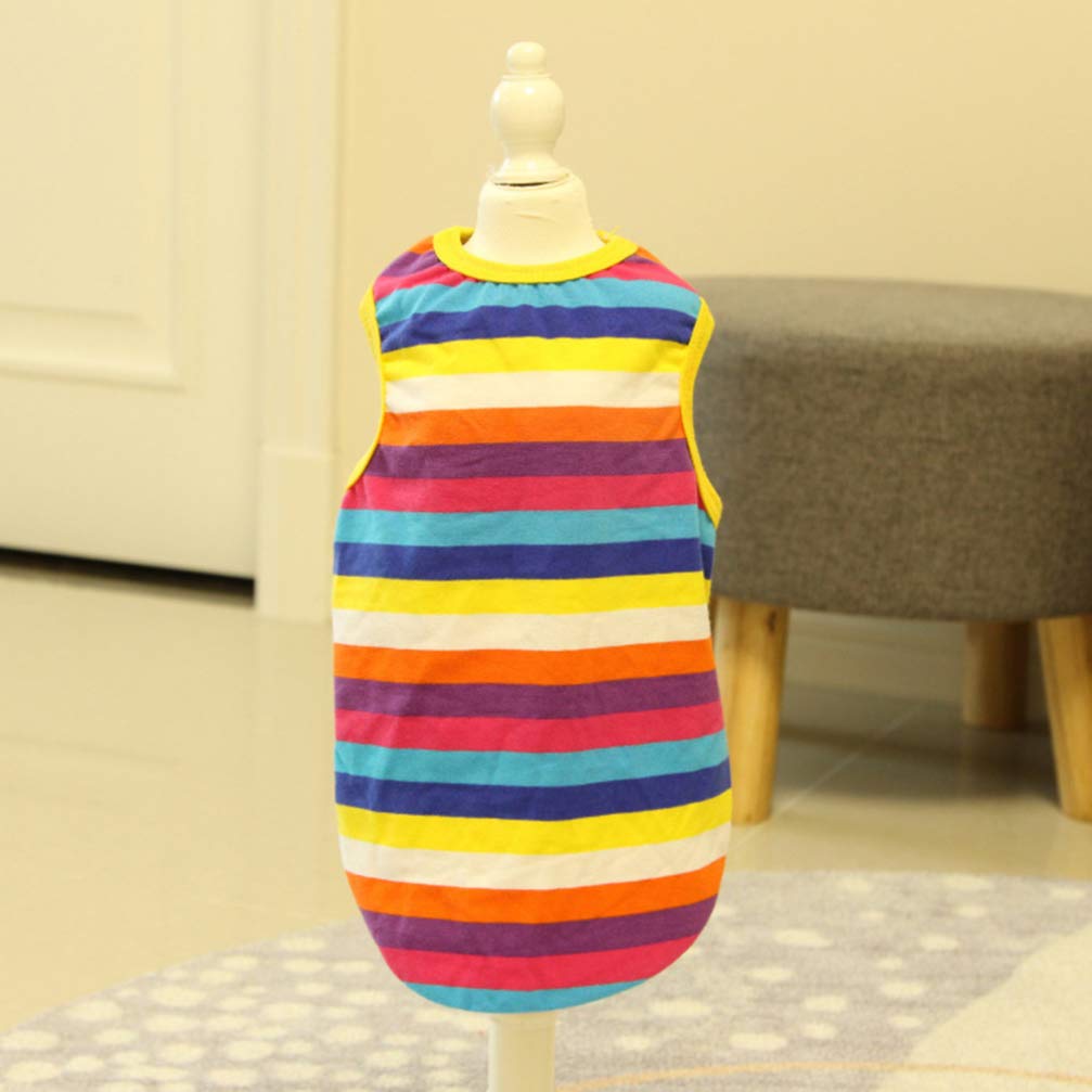 Balacoo Summer Dog Dress - Cute Printed Dog Vest & Camisole Tops for Puppies - Breathable Pet Apparel for Outdoor Walks, Beach Trips & Summer Playtime