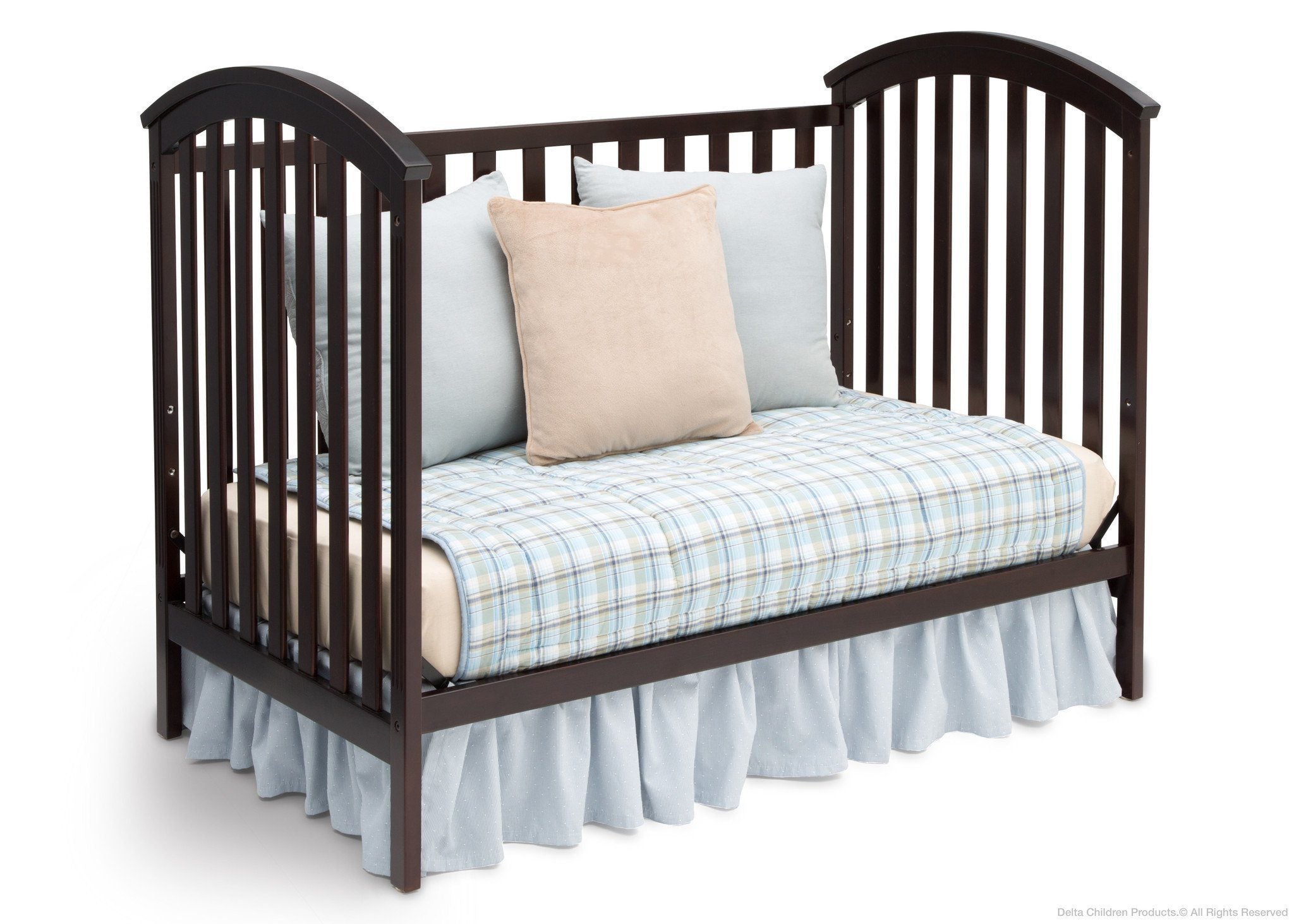 Arbour 3-in-1 Convertible Baby Crib - Toddler Bed & Daybed - Nursery Furniture for Boys & Girls - Perfect for Small Spaces & Growing Families