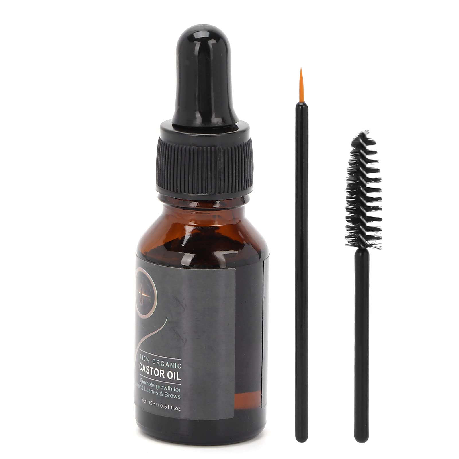 Best Hair Growth Oil - 100% Natural Castor Oil for Moisturizing & Thicker Hair | Daily Hair Care Treatment for Women & Men | Perfect for Scalp Massage & Night Routine