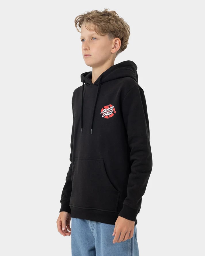 Santa Cruz SC Meek OG Slasher Boys Hoodie - Cool Graphic Pullover for Skateboarding & Streetwear - Perfect for Teens & Kids Outdoor Activities