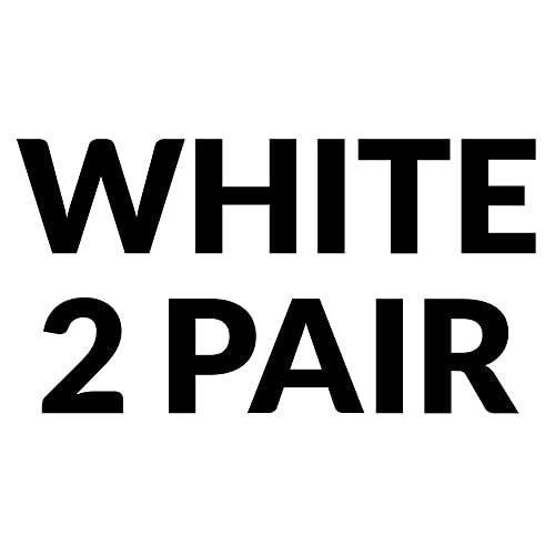 White (2 Pairs)