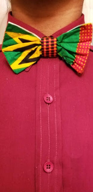 Stylish Children's Kente Print Bow Tie DPC3227BT5 - Perfect for Weddings, Parties & Special Occasions