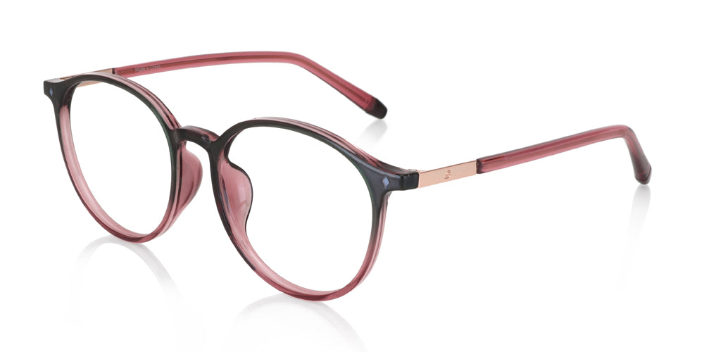 JINS x NARUTO SAKURA Model Rose Glasses - Anime Inspired Eyewear Collection for Naruto Fans | Perfect for Cosplay, Anime Conventions & Daily Fashion
