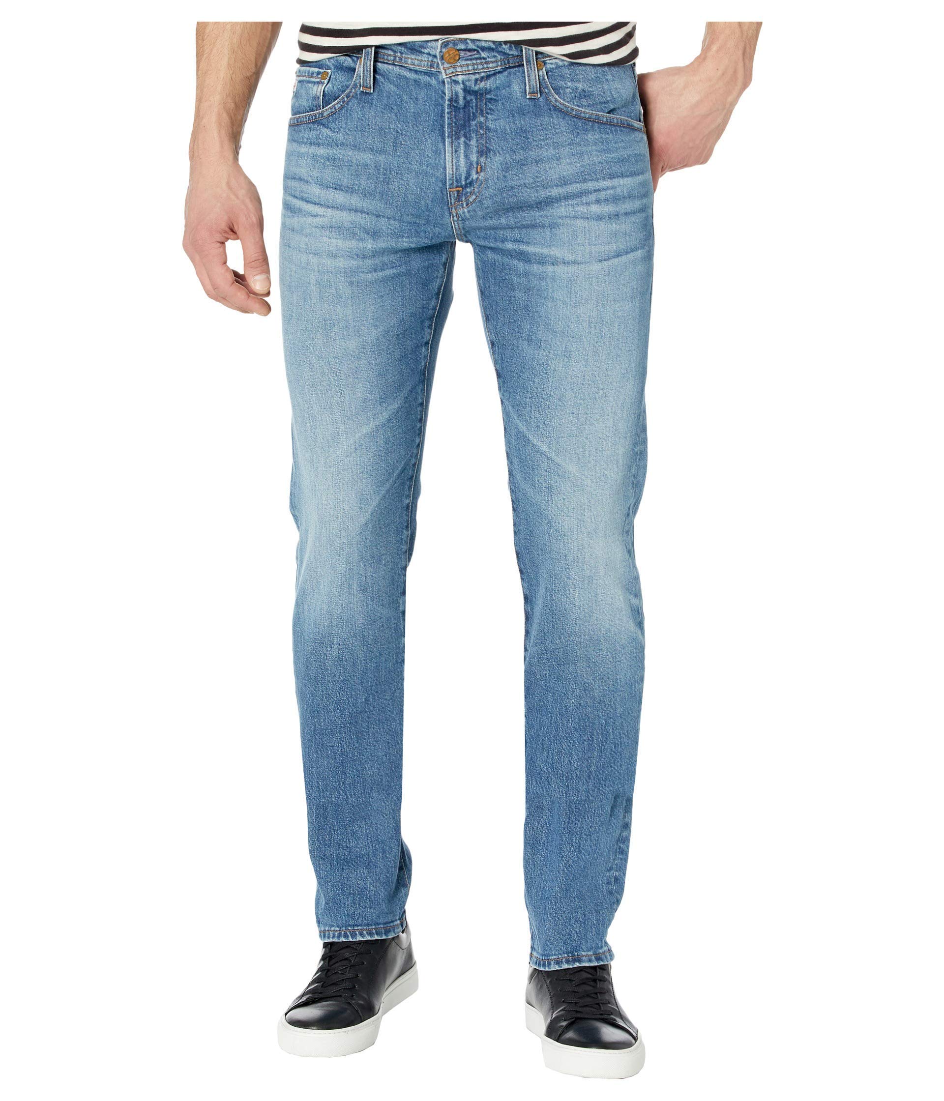 AG Adriano Goldschmied Men's The Tellis Modern Slim Fit Stretch Denim Jeans - Comfortable & Stylish for Casual Wear, Office & Night Out