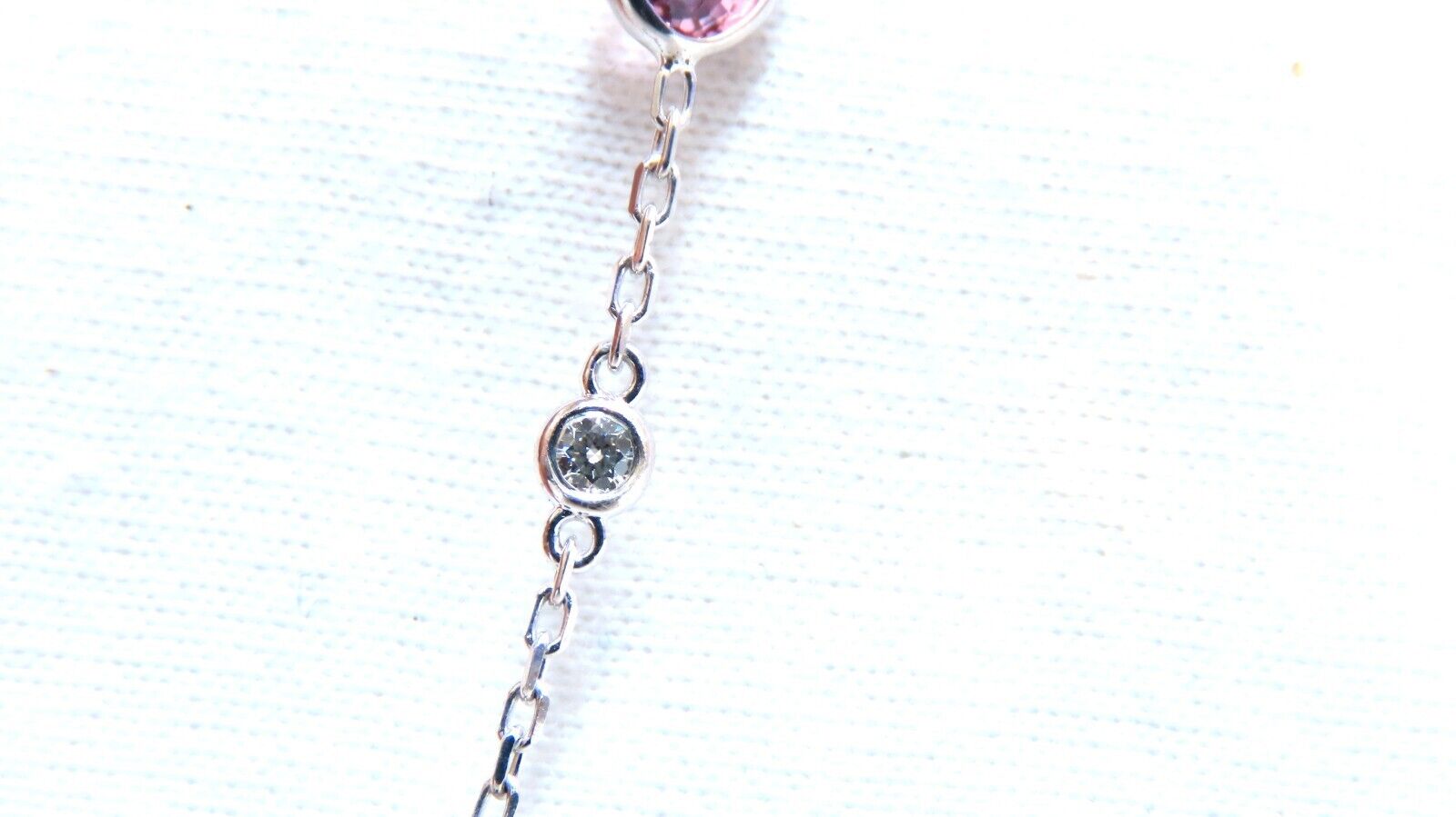 25.10ct Multi-Colored Natural Spinel Diamond Necklace - 25 Inch 14K Gold Chain for Women - Perfect for Weddings, Parties & Special Occasions