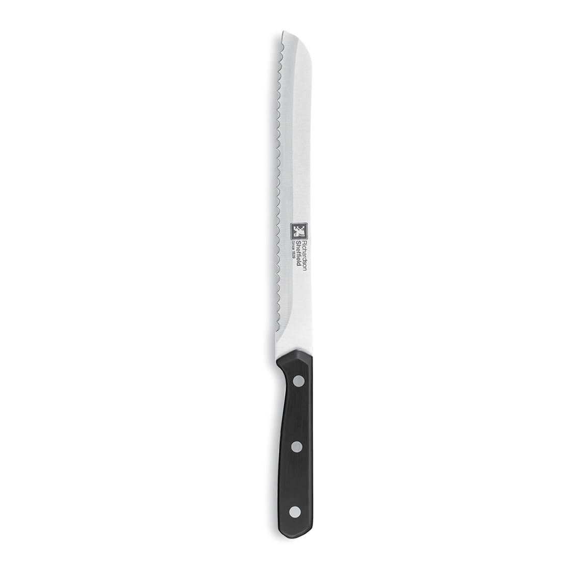 Premium Richardson Sheffield 6-Piece Cucina Knife Set with Wooden Block - Professional Kitchen Knives for Chefs & Home Cooking - Perfect for Slicing, Dicing & Food Prep